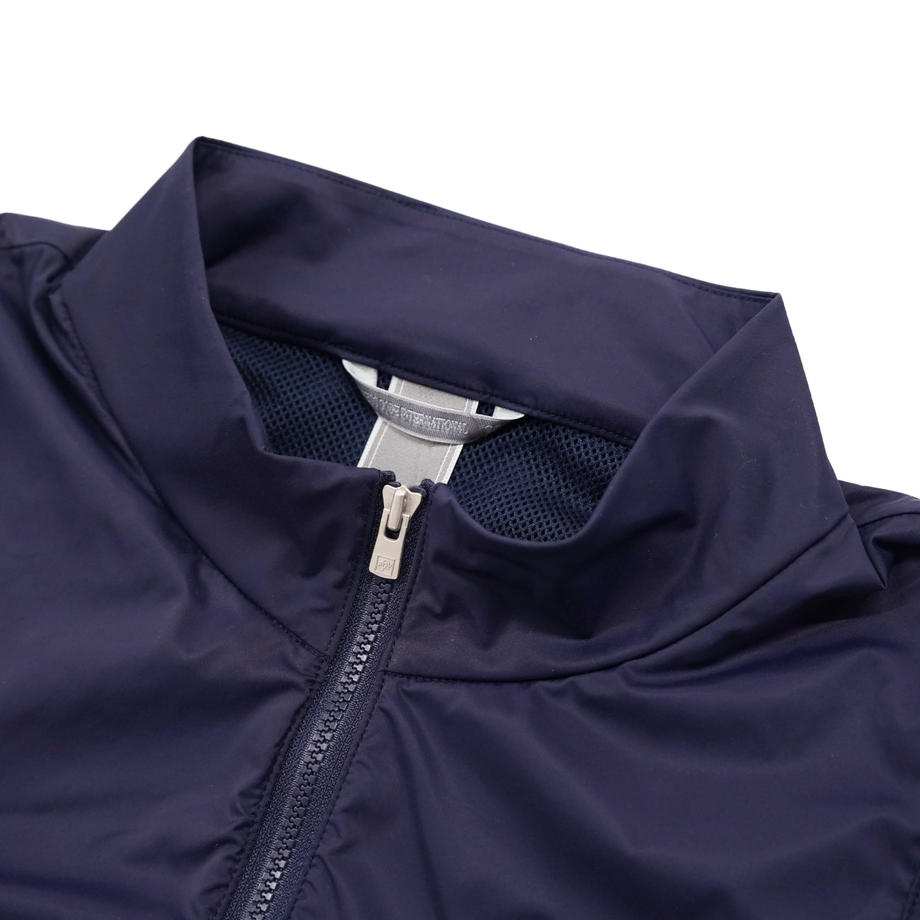 WOMEN ナイロンタフタストレッチ ベスト エッグプラント