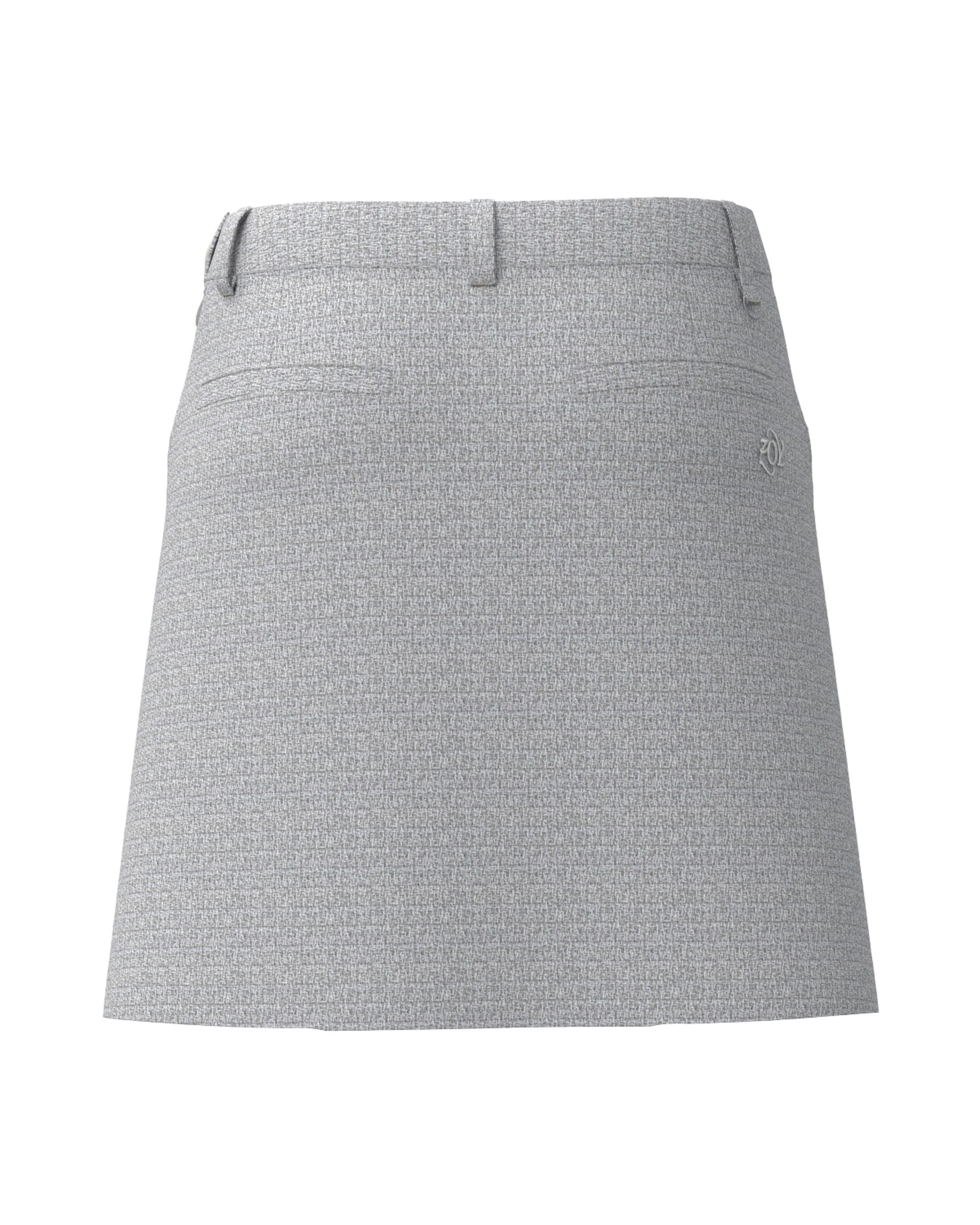 WOMEN FANCY TWEED スカート グレー