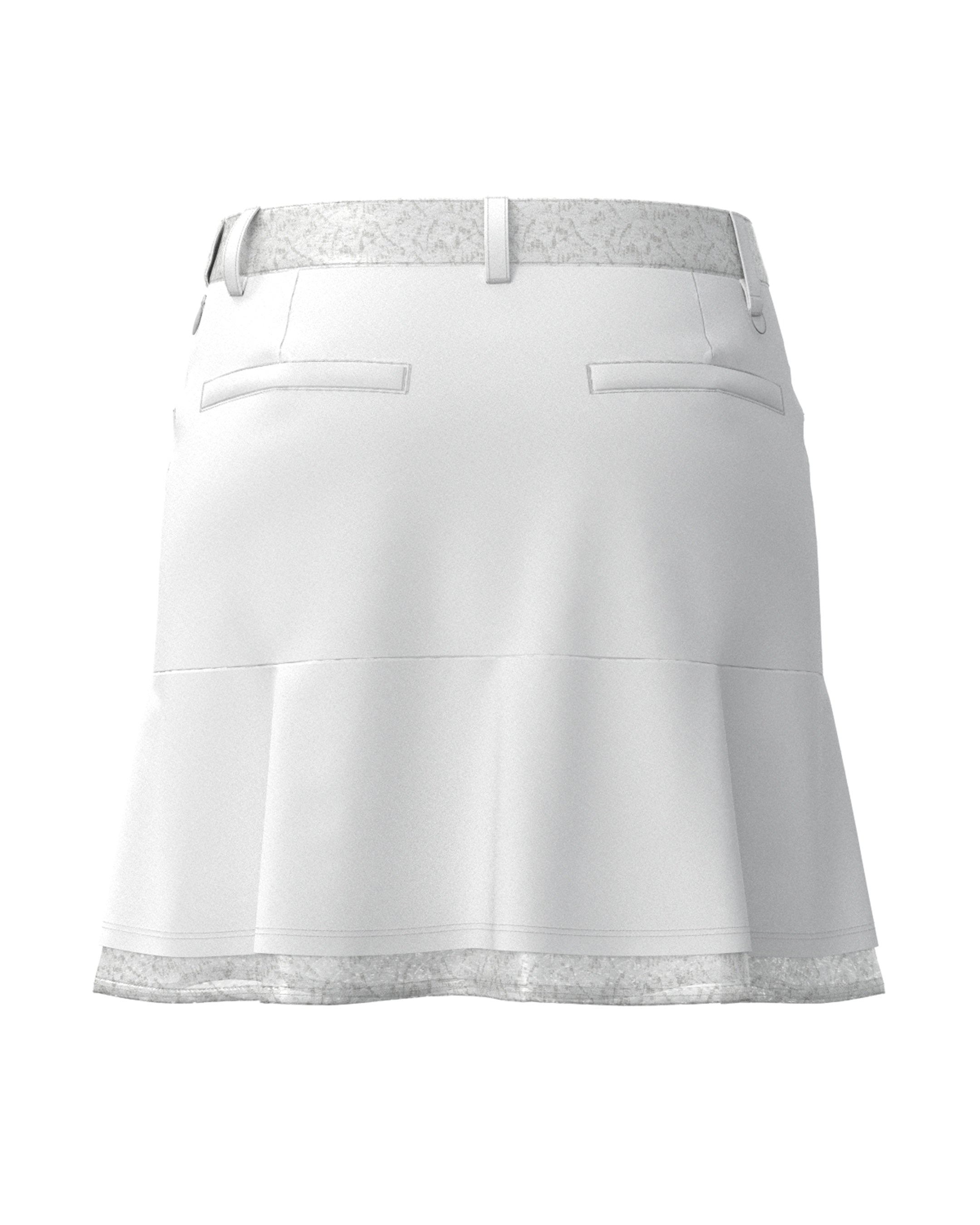 WOMEN GRACECOOL cotton tricot スカート ホワイト