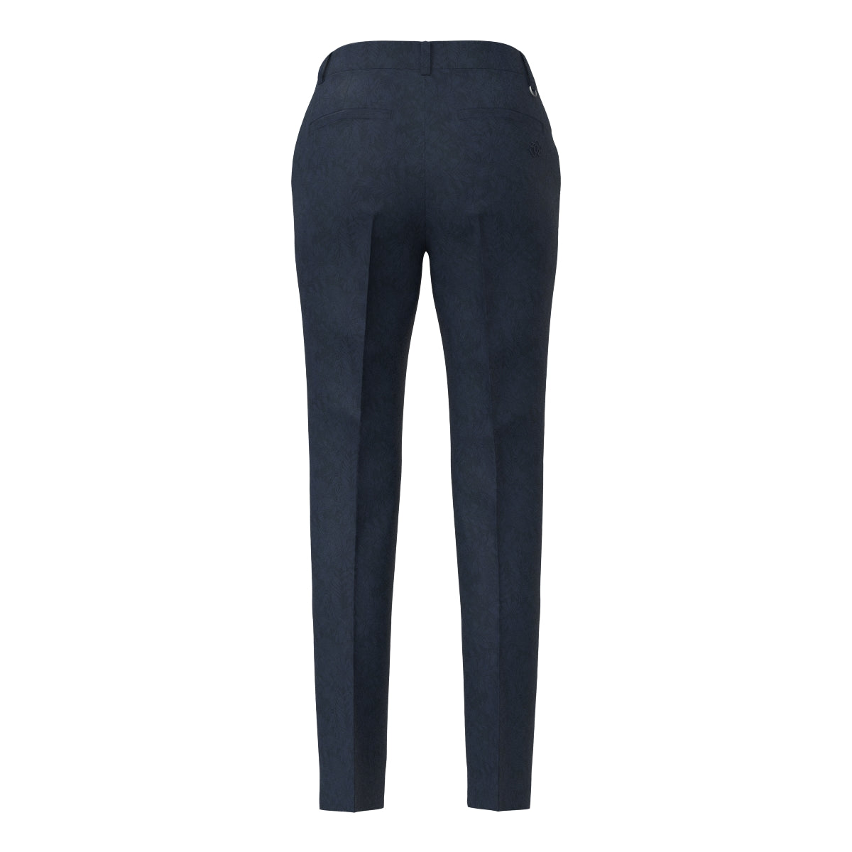 WOMEN ストレッチフラワーJQ ロングパンツ ネイビー
