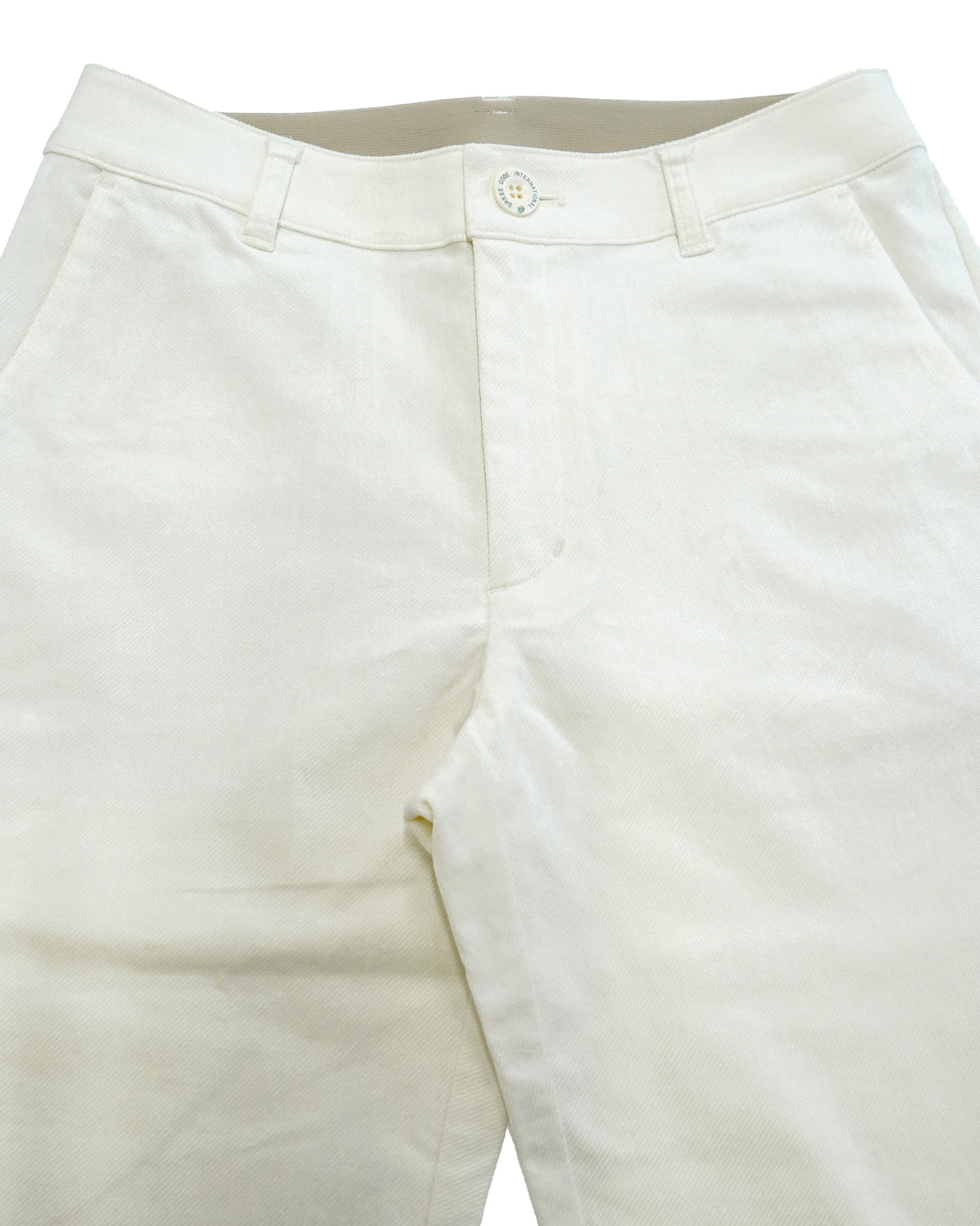 WOMEN VENUS TWILL CORDUROY ロングパンツ アイボリー