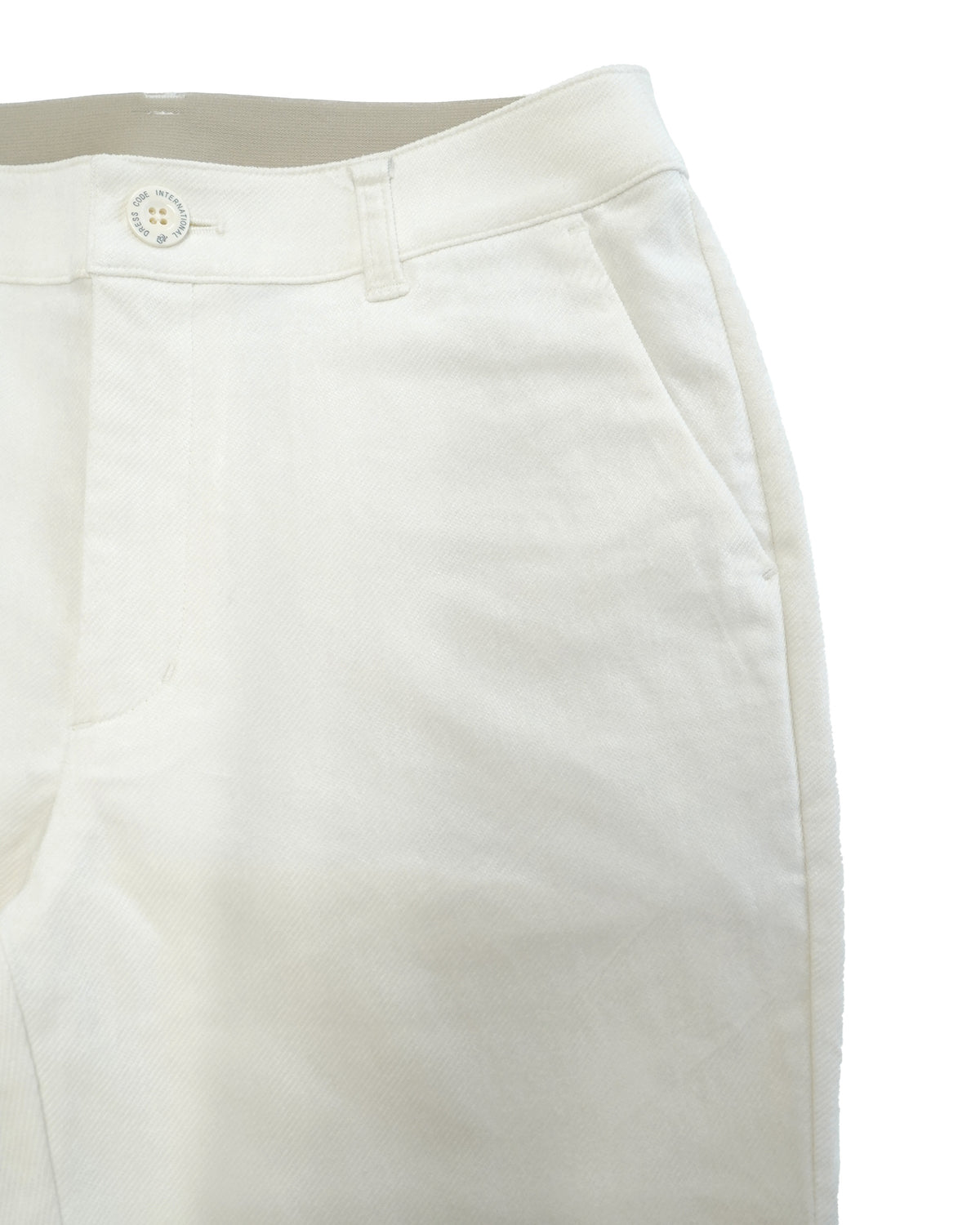 WOMEN VENUS TWILL CORDUROY ロングパンツ アイボリー