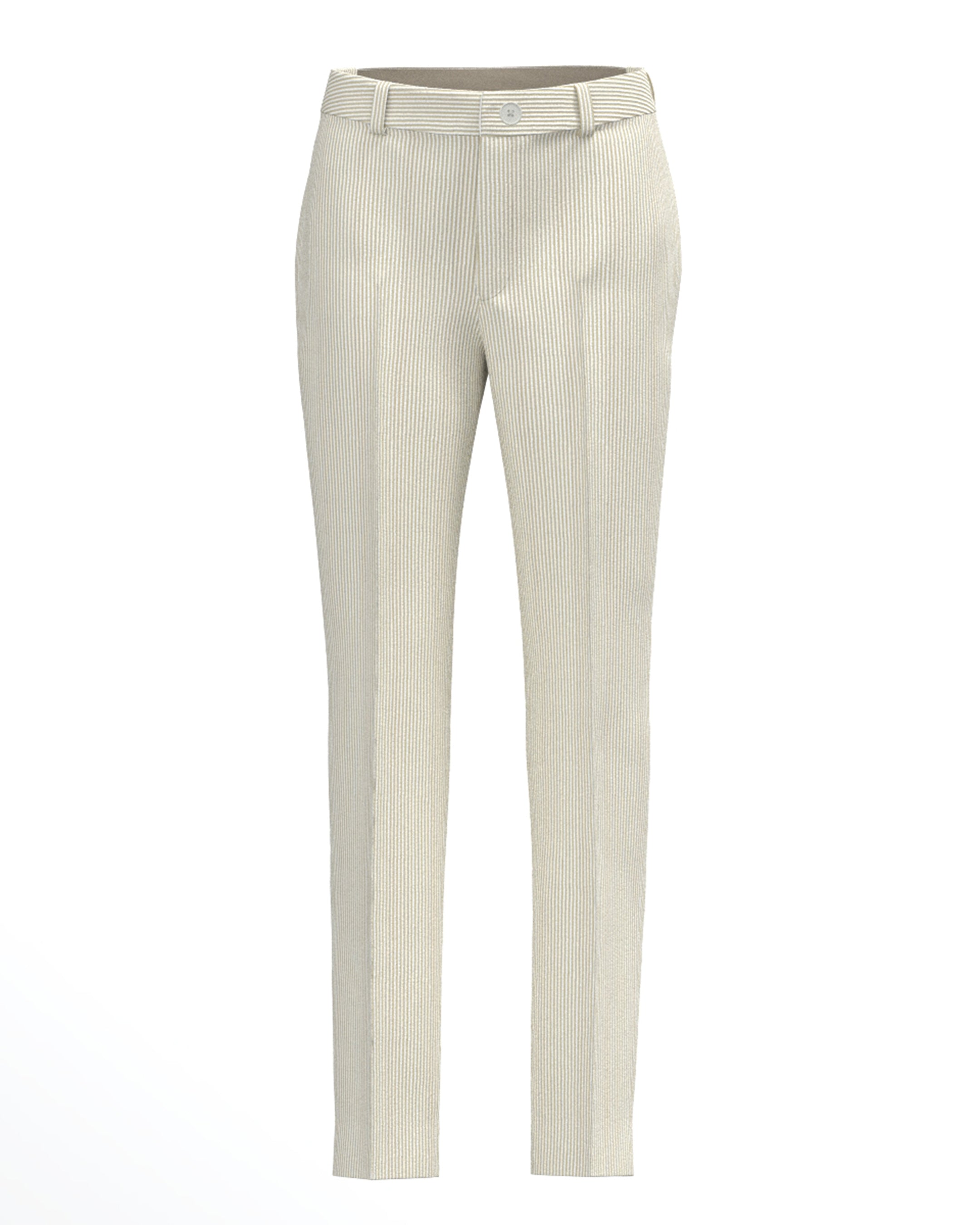 WOMEN サッカートリコットハイテンション ロングパンツ ベージュ