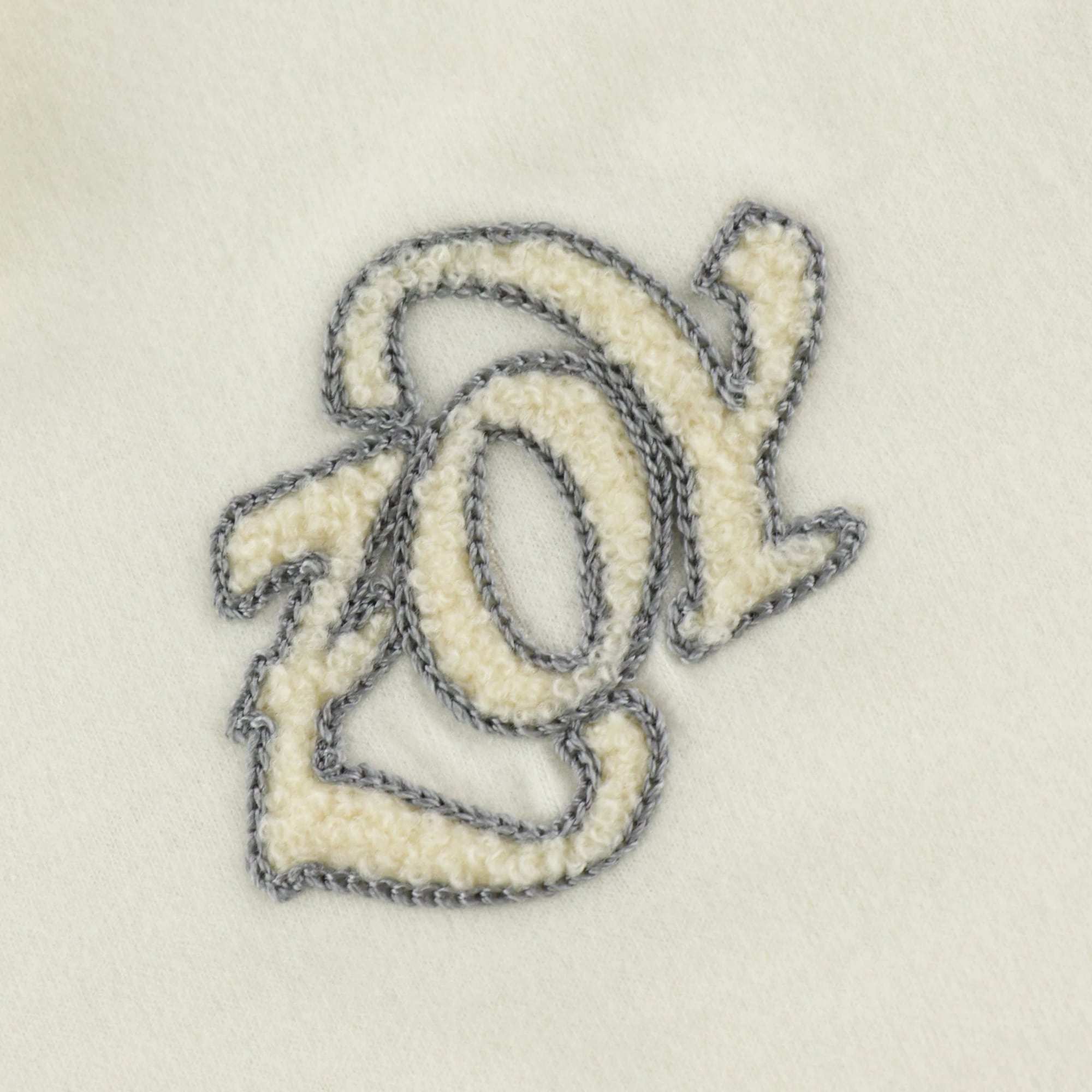 WOMEN 3LAYERED COTTON WARM 長袖ポロシャツ サックス