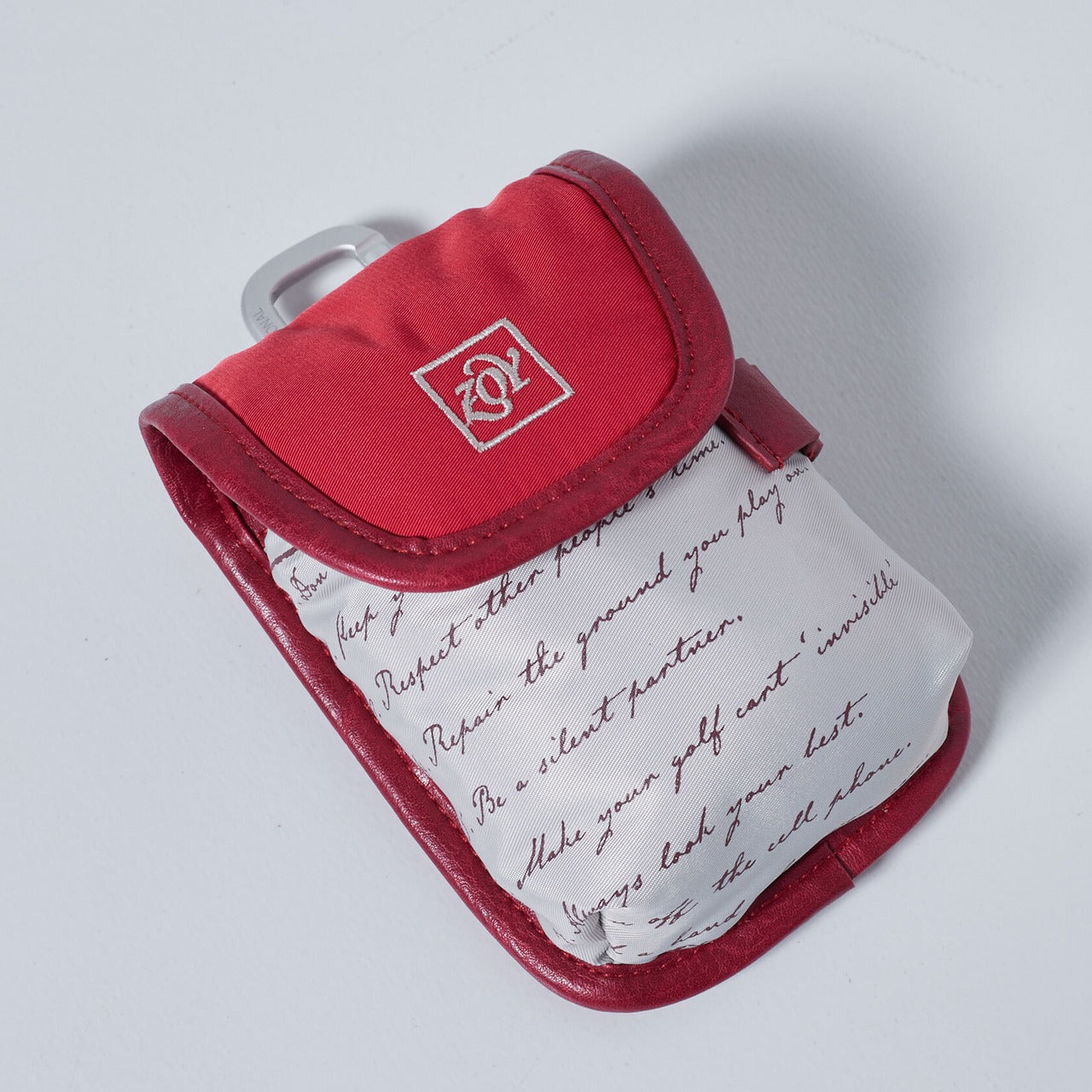 UNISEX padded scope pouch red