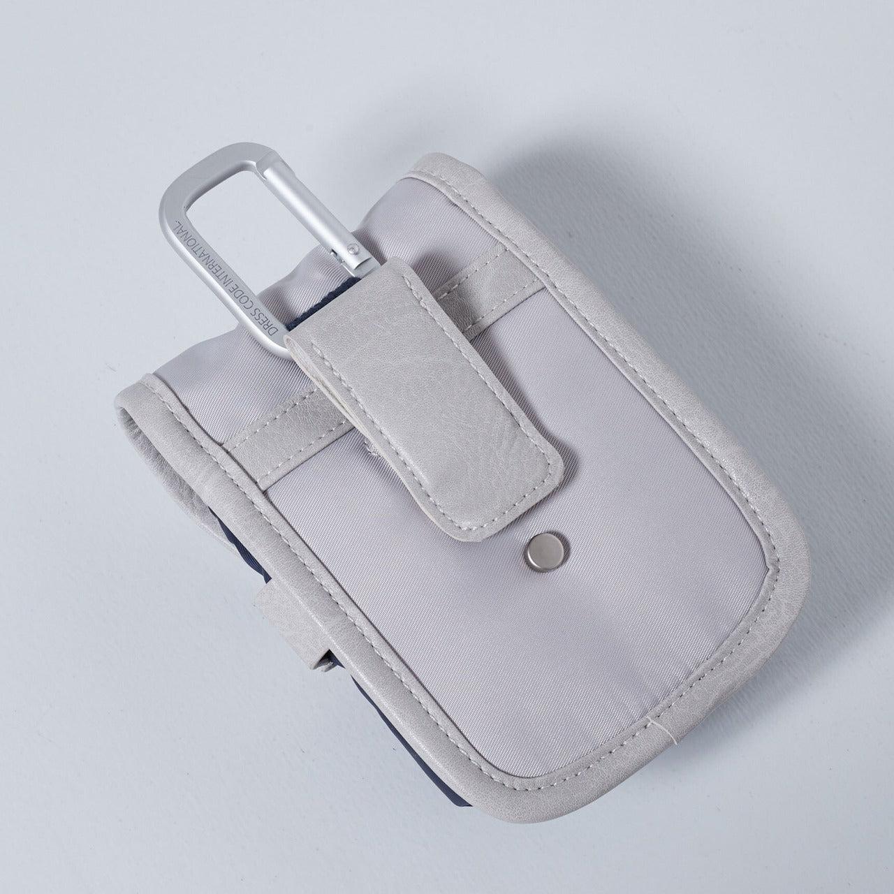 UNISEX 中綿スコープポーチ グレー