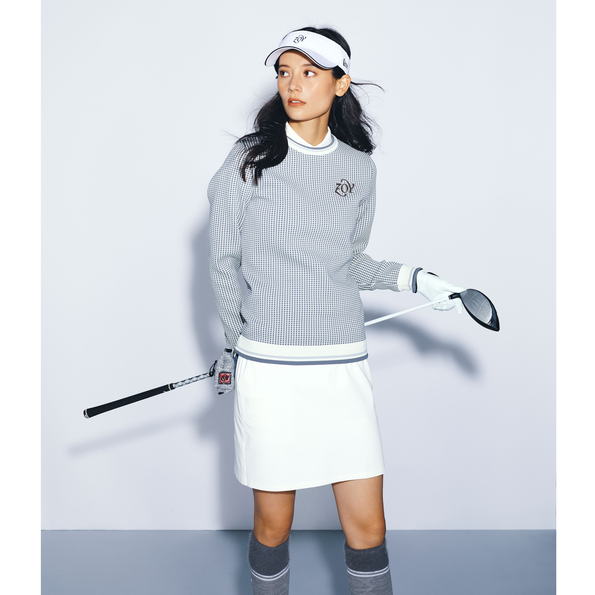 UNISEX VISOR WHITE