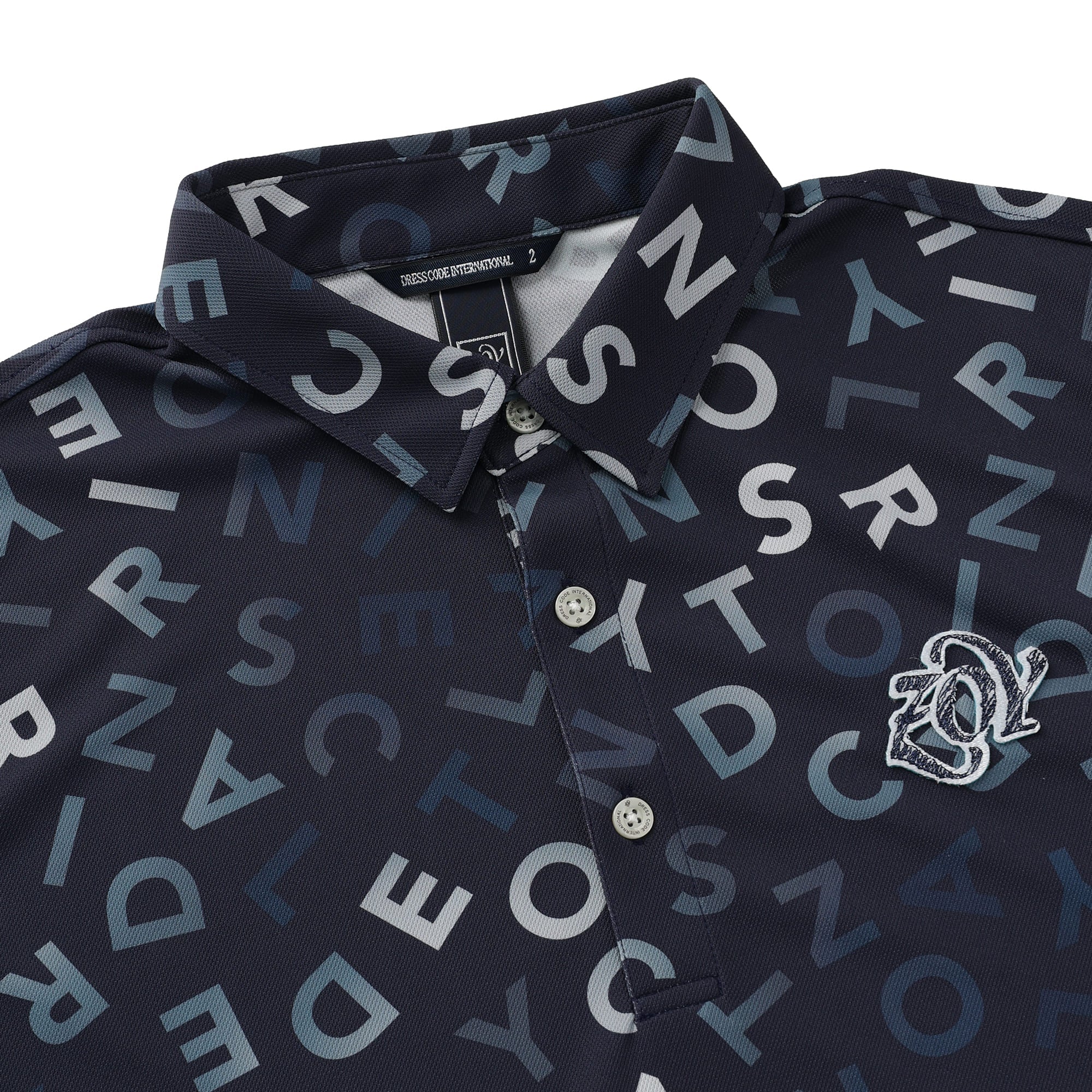 【24AW新作】MENS ロゴプリント 半袖ポロシャツ ホワイト 071444010 - ZOY OFFICIAL
