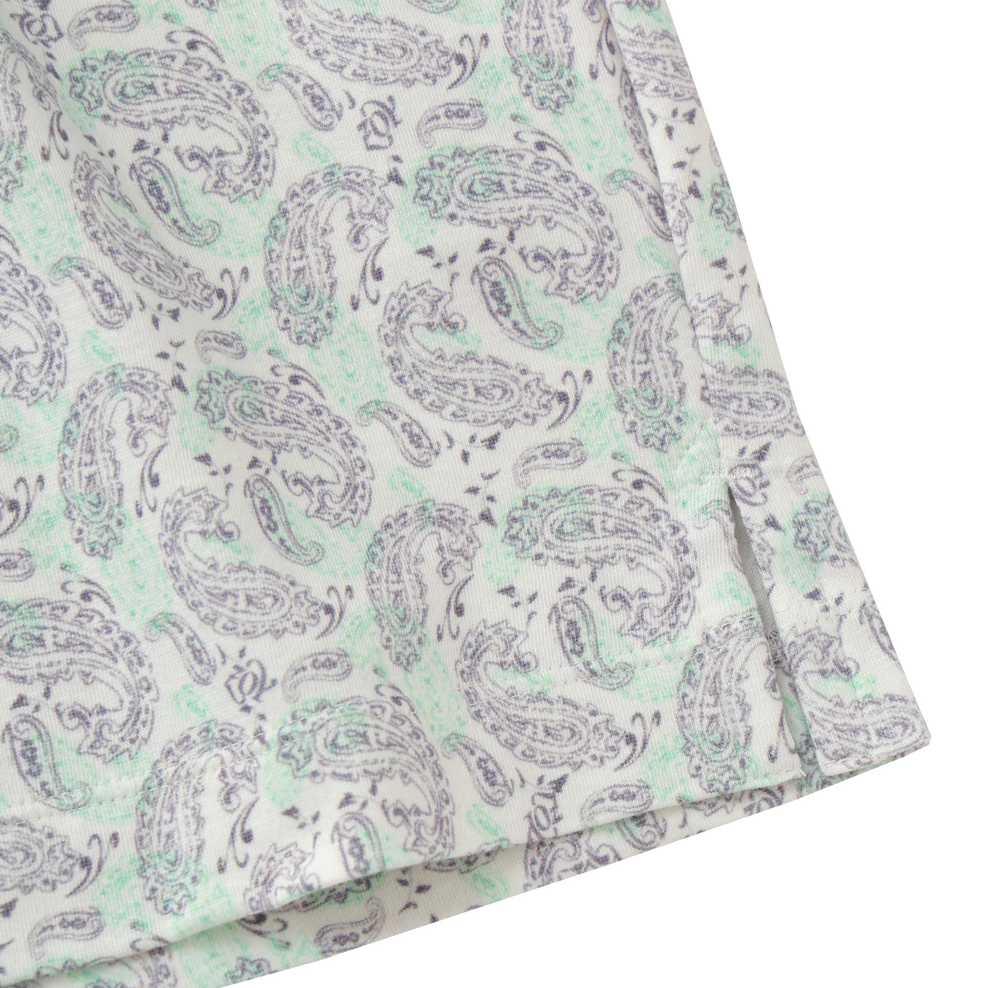 【24AW新作】MENS ステンシルペイズリープリント ネイビー071444016 - ZOY OFFICIAL