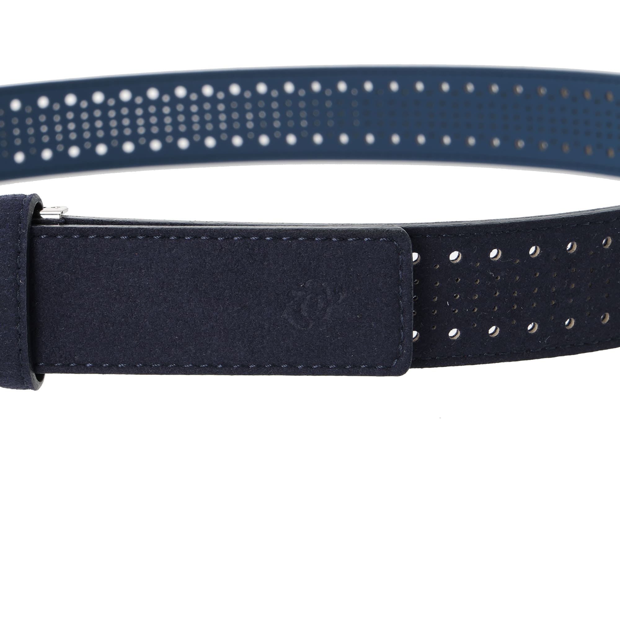 【24AW新作】MENS スエードベルト ネイビー 071444810 - ZOY OFFICIAL