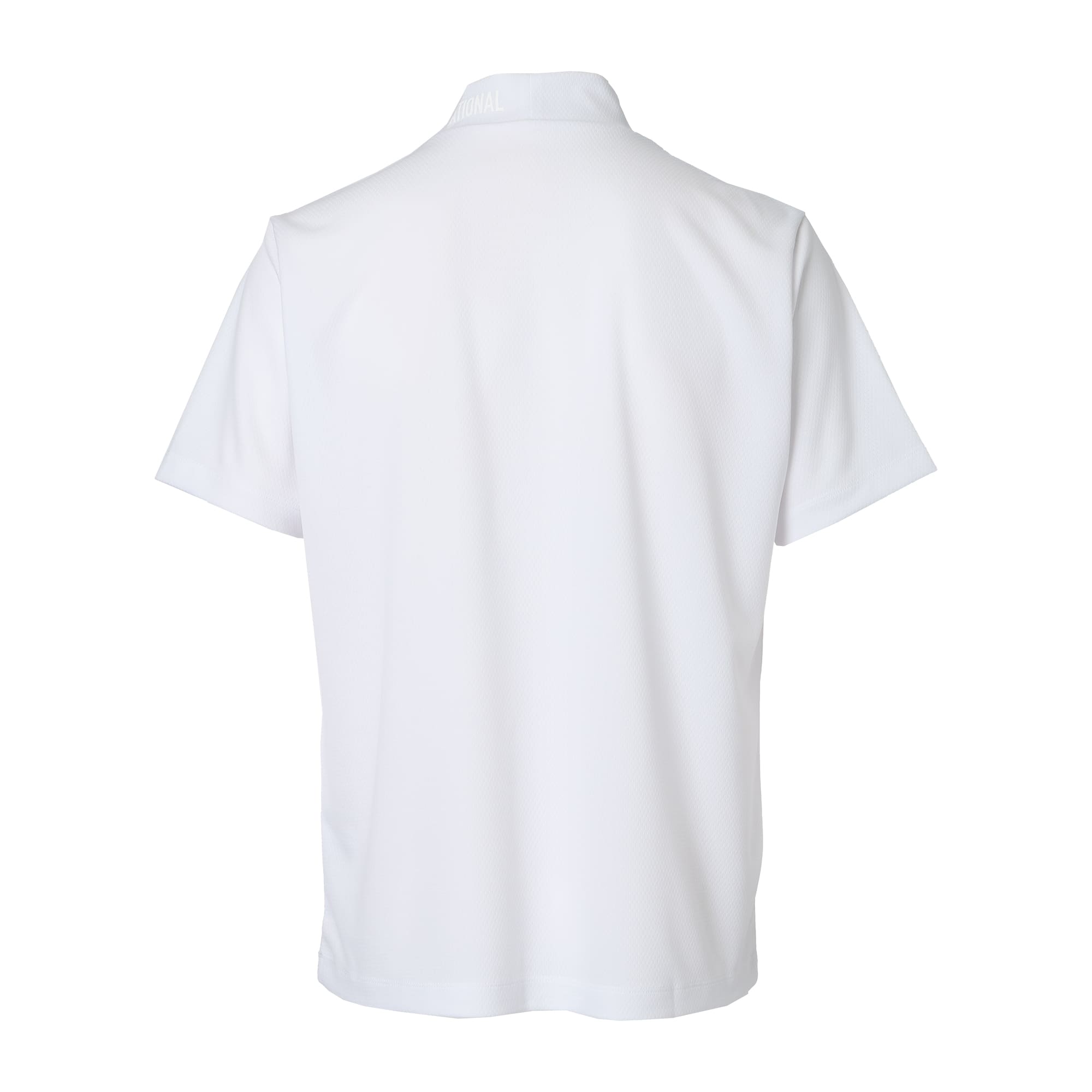 【24AW新作】MENS 37.5Technologyメッシュ 半袖シャツ ホワイト 071444011 - ZOY OFFICIAL