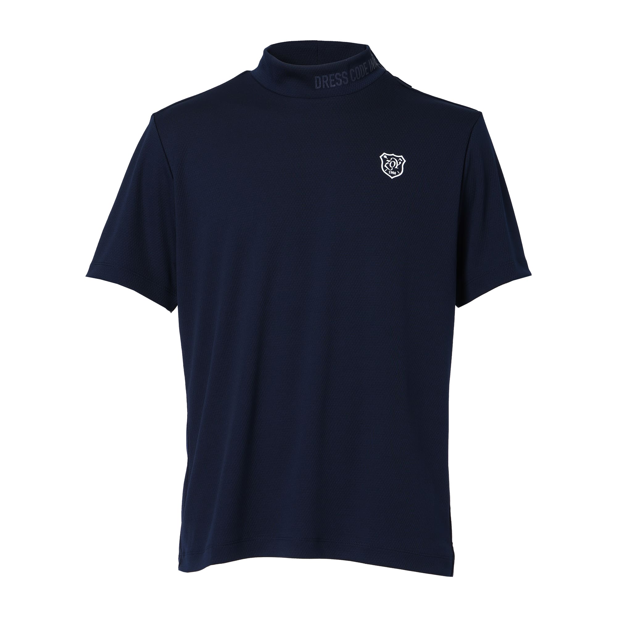 【24AW新作】MENS 37.5Technologyメッシュ 半袖シャツ ネイビー 071444011 - ZOY OFFICIAL