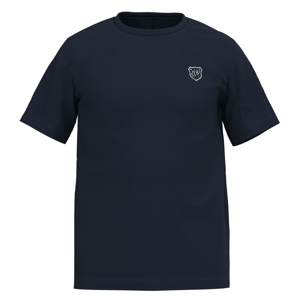 MEN ナイロンベアスムース 半袖Tシャツ ネイビー