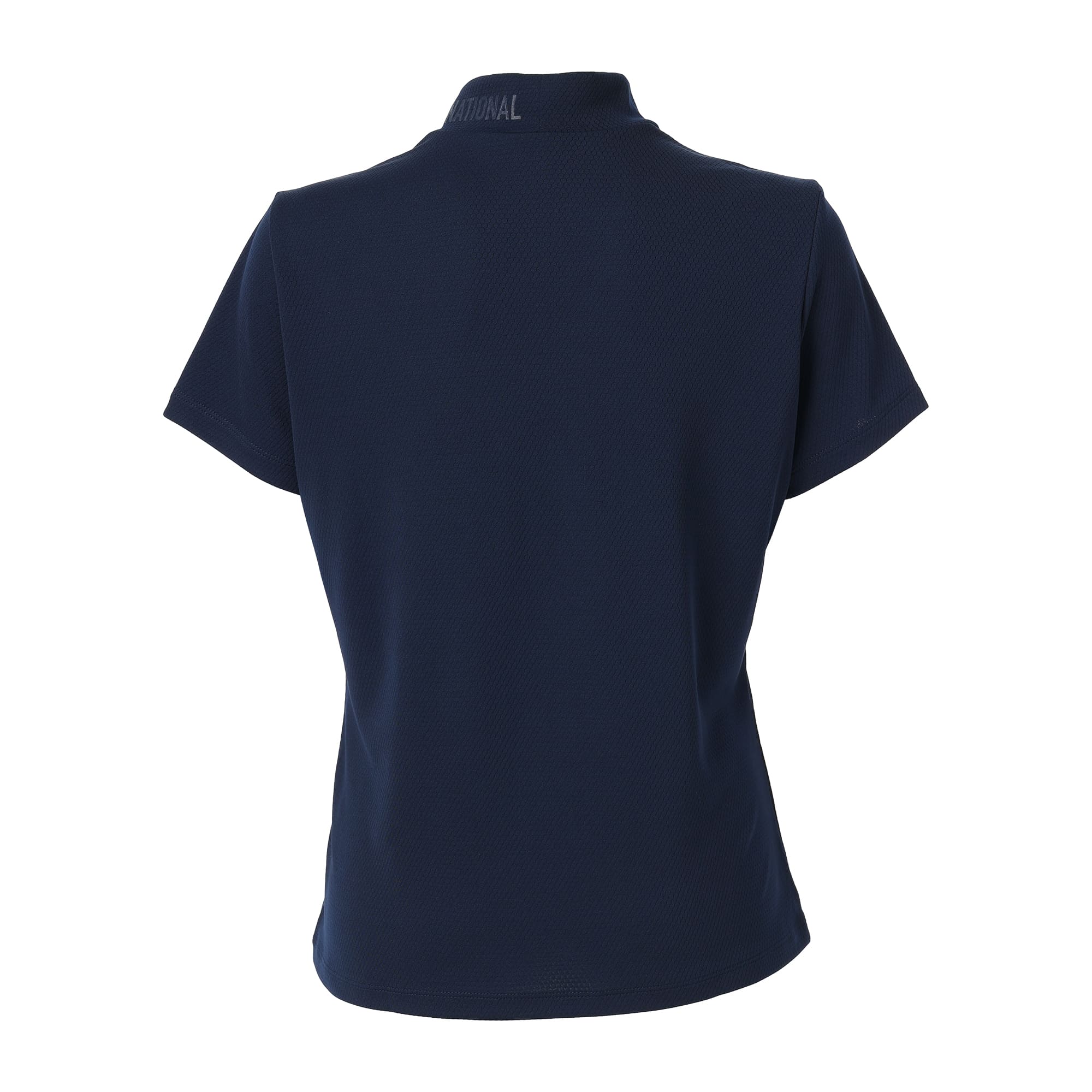 【24AW新作】WOMENS 37.5Technologyメッシュ 半袖シャツ ネイビー 071644011 - ZOY OFFICIAL