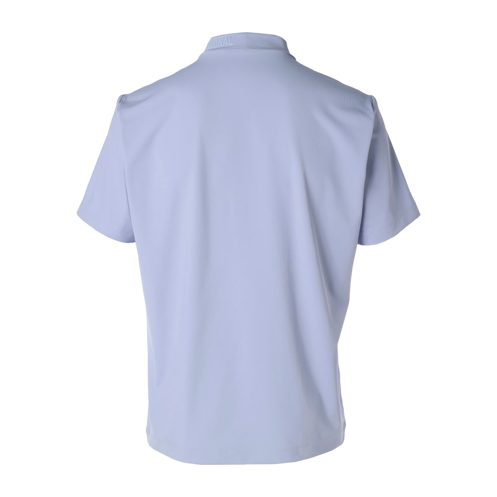 【24SS新作】MENS リサイクルベア天 半袖シャツ アイスブルー 071442000 - ZOY OFFICIAL