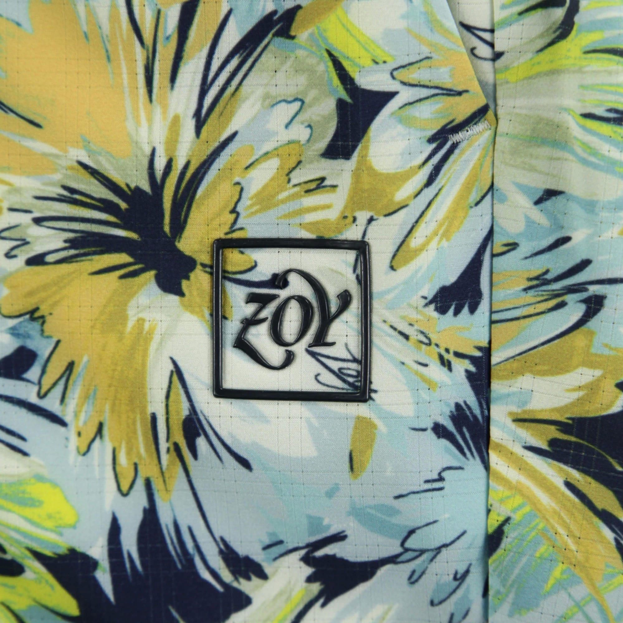 【24SS新作】MENS ドライフラワープリント ショートパンツ スカイブルー 071442414 - ZOY OFFICIAL