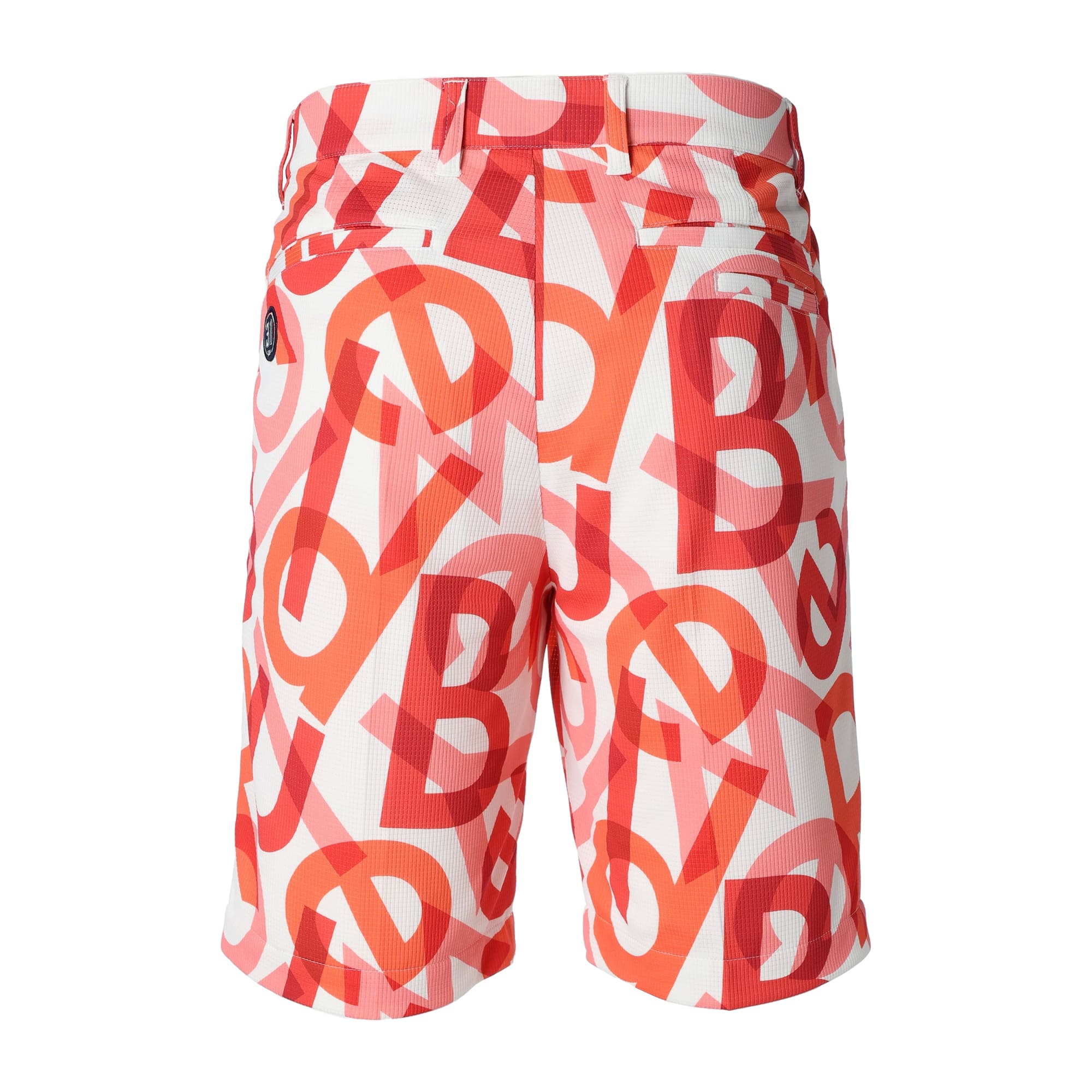【24SS新作】MENS スペクトラムプリント ショートパンツ コーラル 071442416 - ZOY OFFICIAL
