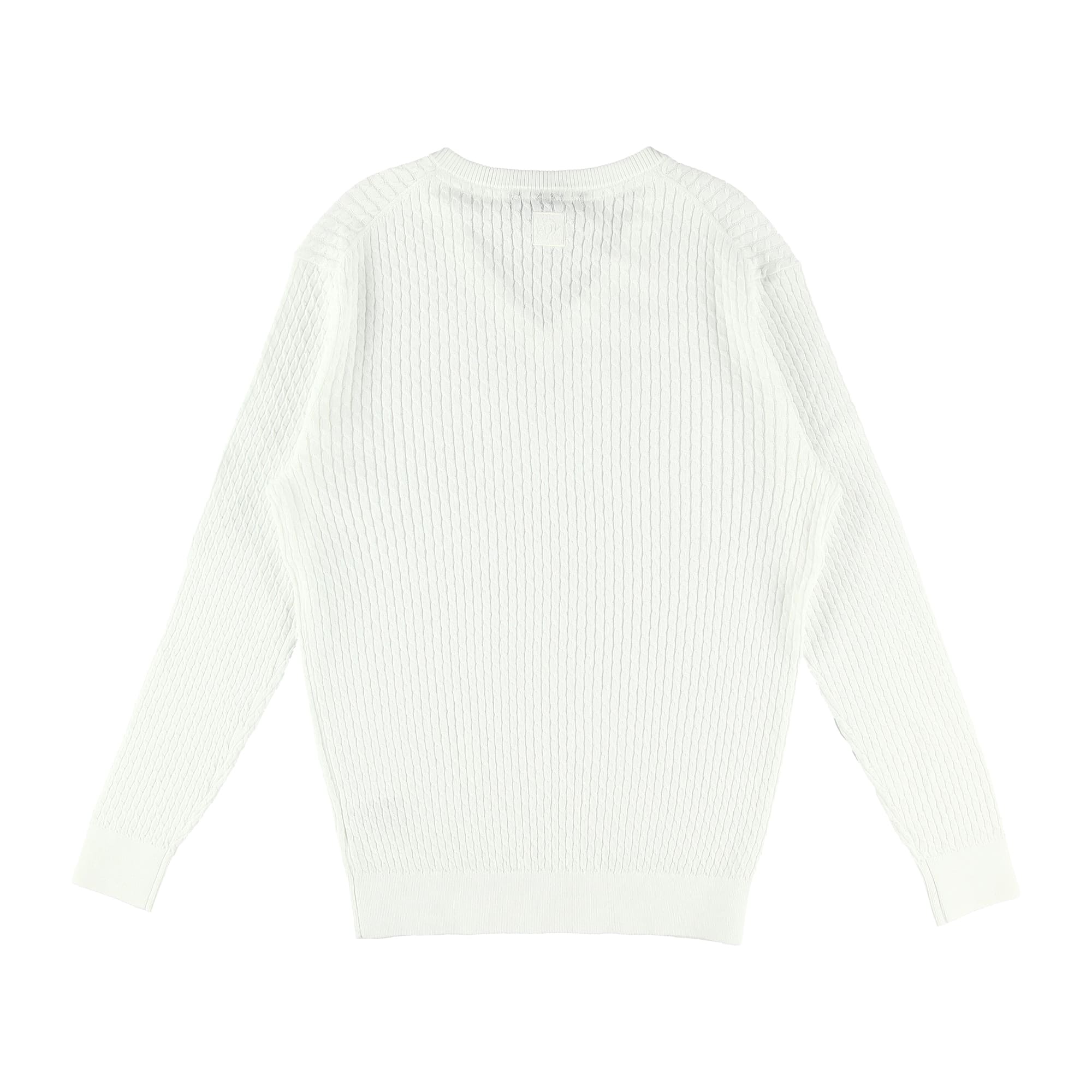 【24SS新作】MENS ハイゲージコットン 長袖セーター ネイビー 071442702 - ZOY OFFICIAL