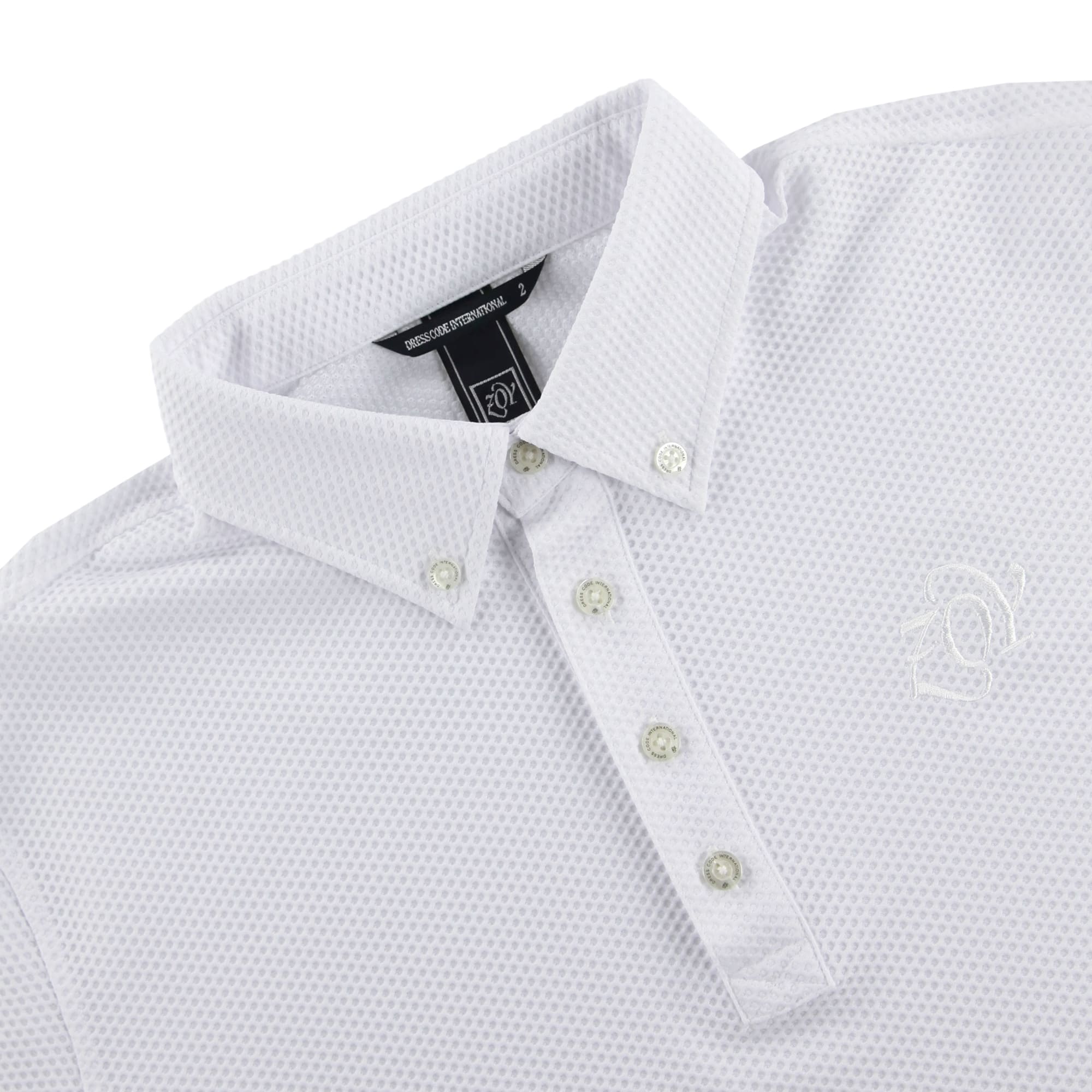 【24SS新作】MENS メッシュトリコット 半袖ポロシャツ ネイビー 071444000 - ZOY OFFICIAL