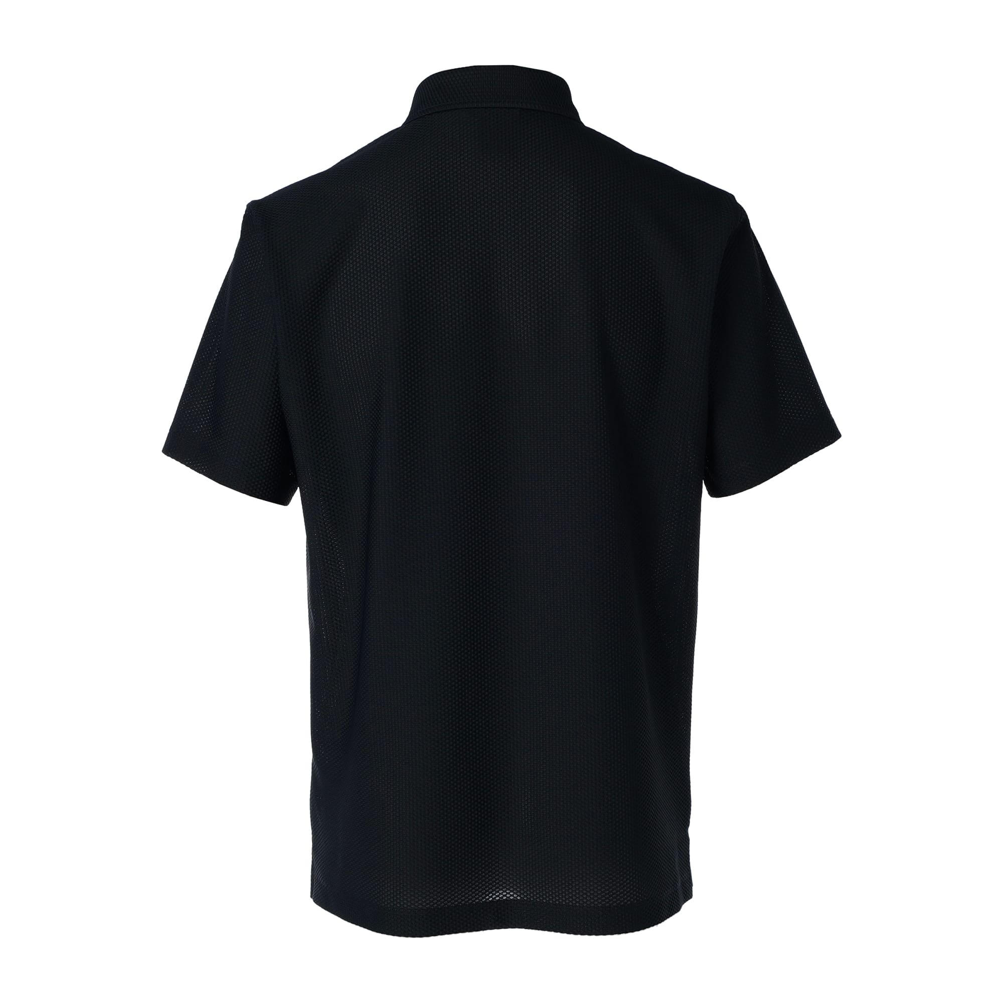 【24SS新作】MENS メッシュトリコット 半袖ポロシャツ ネイビー 071444000 - ZOY OFFICIAL