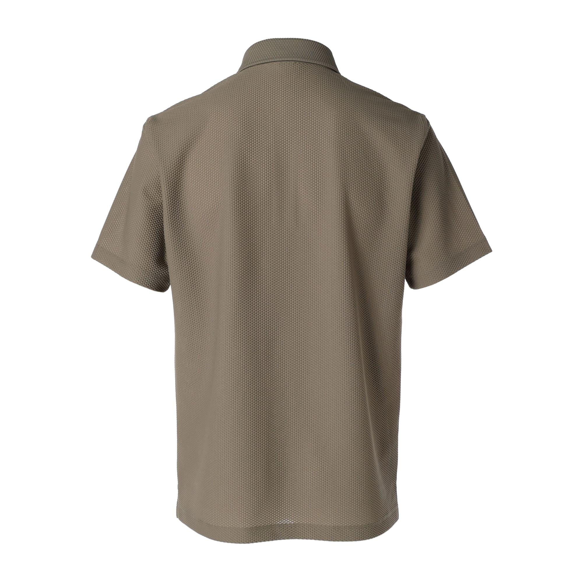 【24SS新作】MENS メッシュトリコット 半袖ポロシャツ サンドベージュ 071444000 - ZOY OFFICIAL