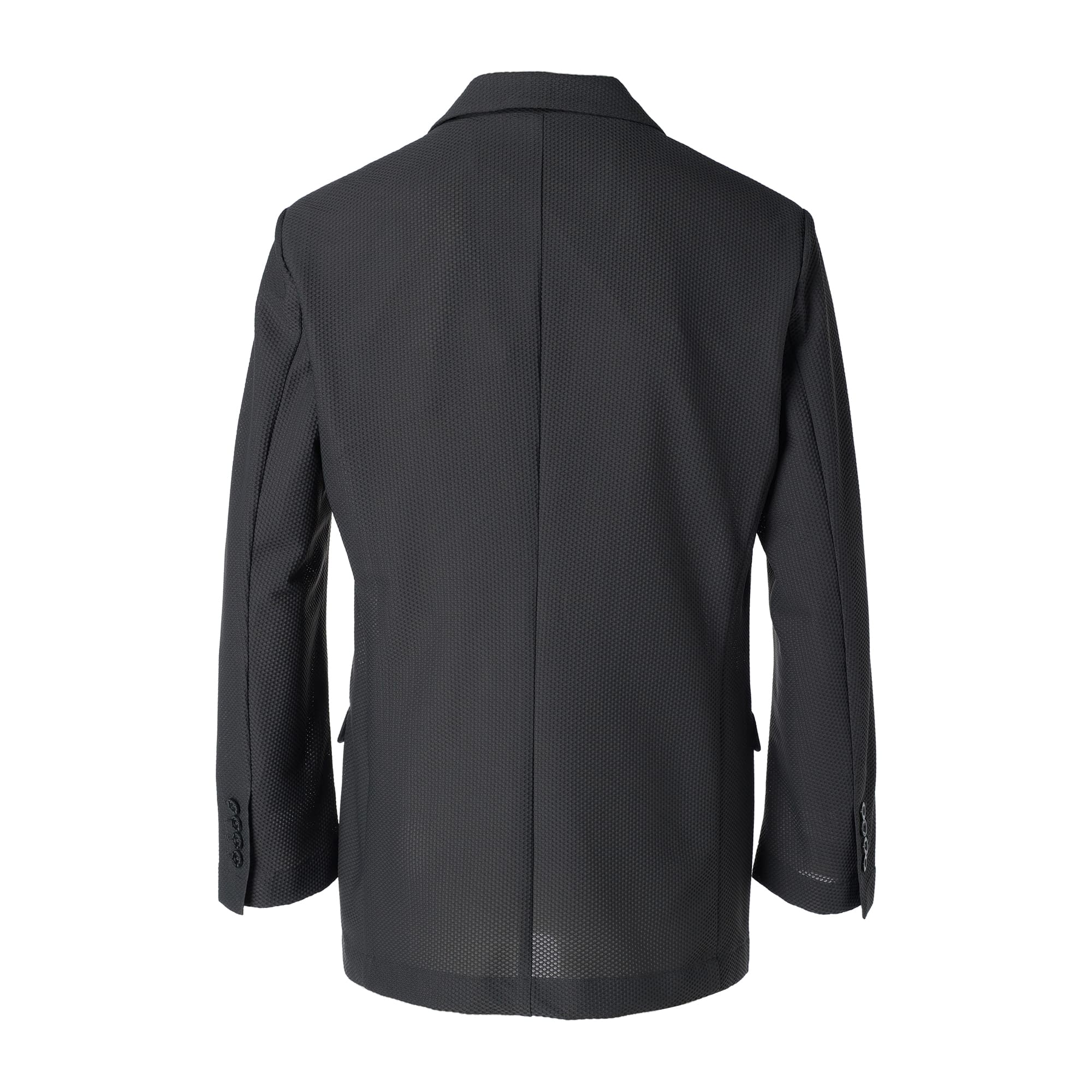 【24SS新作】MENS メッシュトリコット ジャケット グレー 071444100 - ZOY OFFICIAL