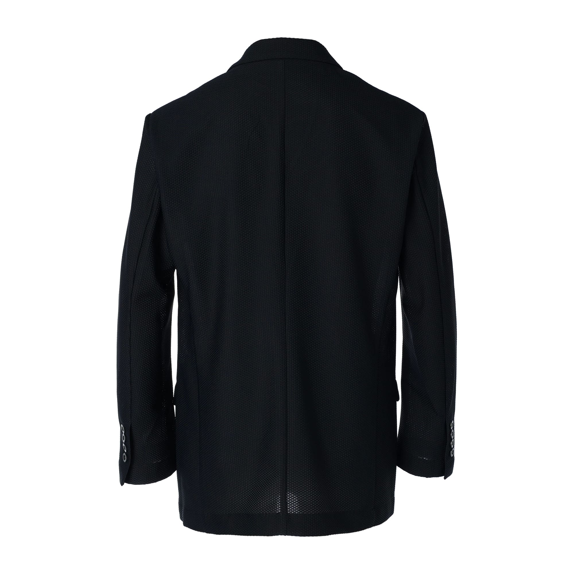 【24SS新作】MENS メッシュトリコット ジャケット ネイビー 071444100 - ZOY OFFICIAL