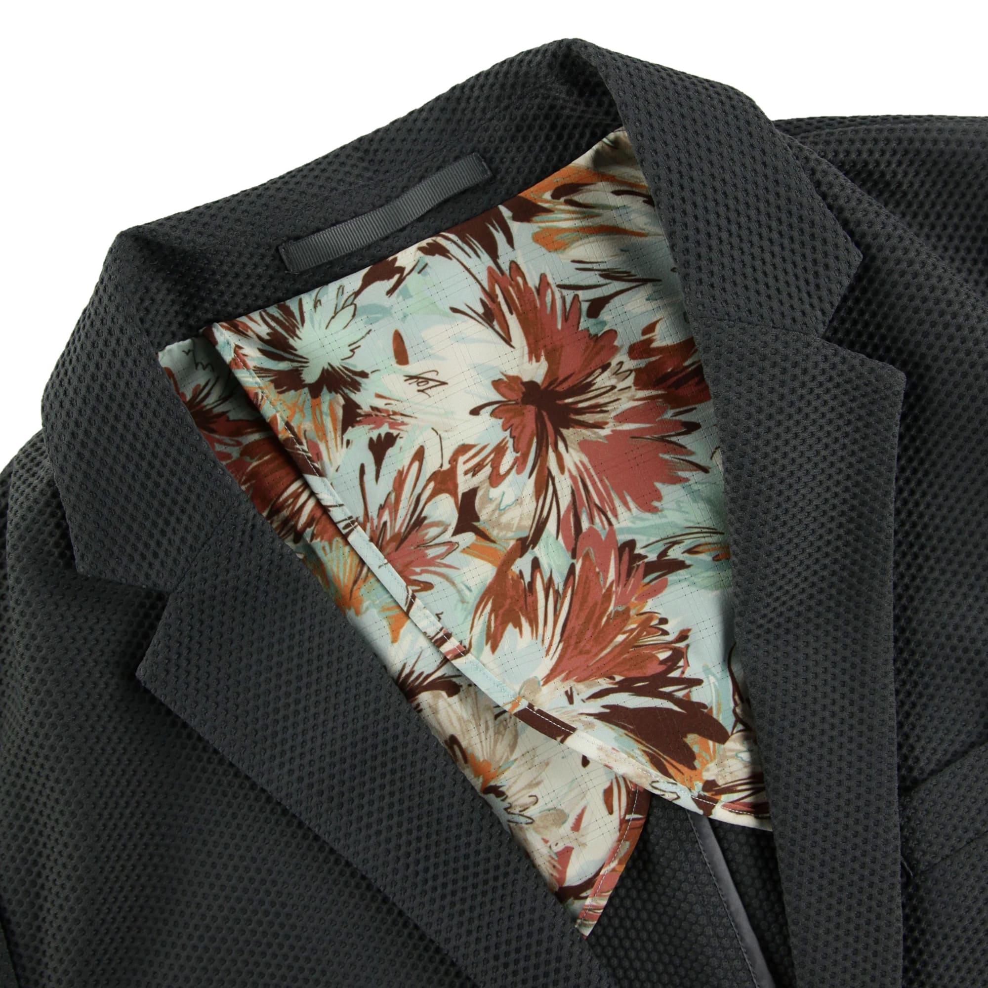 【24SS新作】MENS メッシュトリコット ジャケット グレー 071444100 - ZOY OFFICIAL