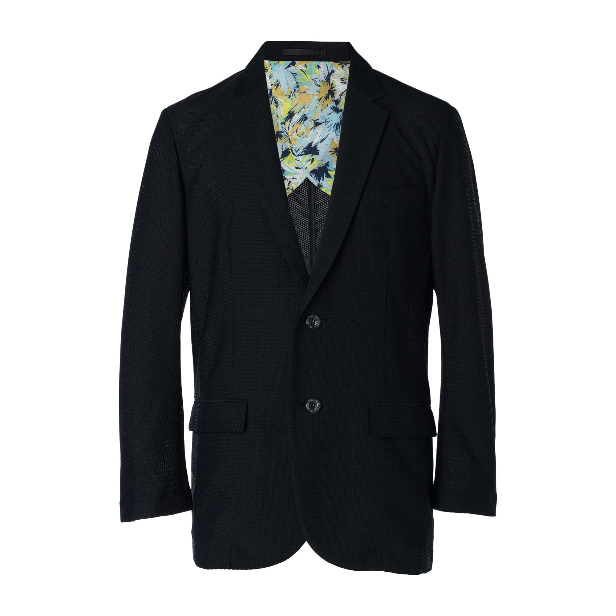 【24SS新作】MENS メッシュトリコット ジャケット ネイビー 071444100 - ZOY OFFICIAL