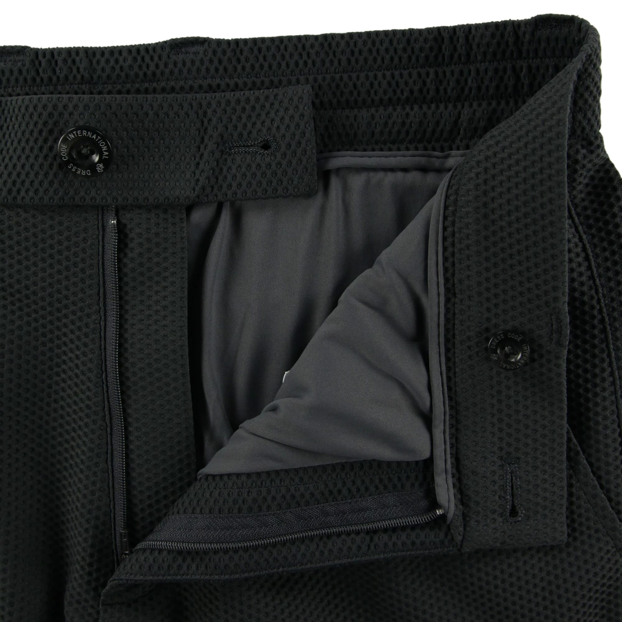 【24SS新作】MENS メッシュトリコット ロングパンツ サンドベージュ 071444400 - ZOY OFFICIAL