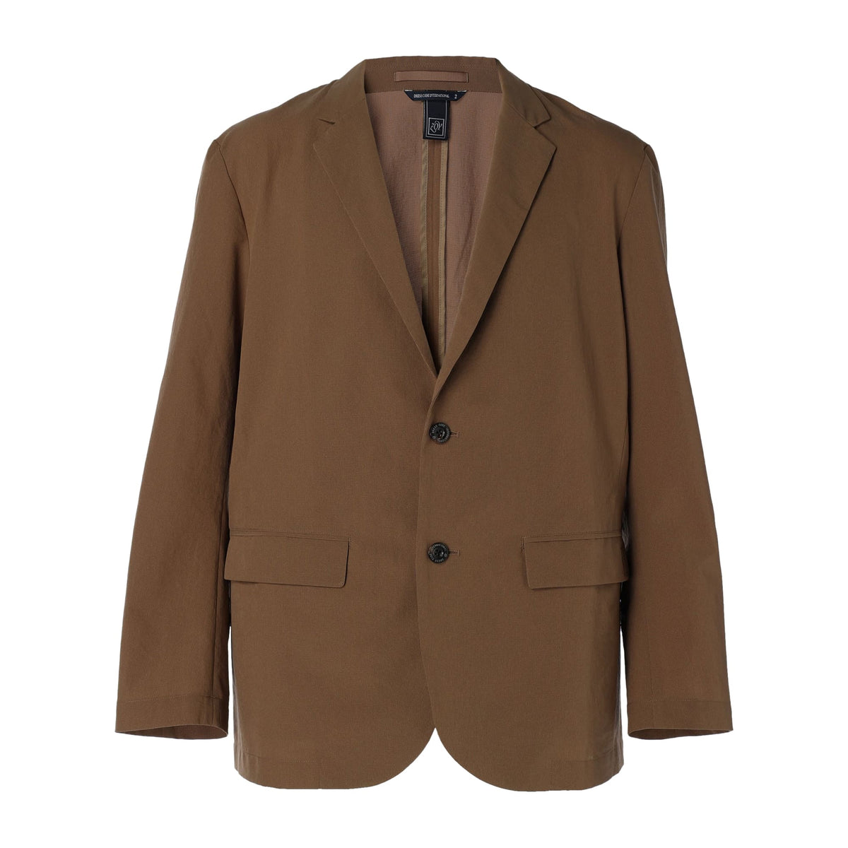 MEN COOLDOTS ミニリップストップ ジャケット キャメル