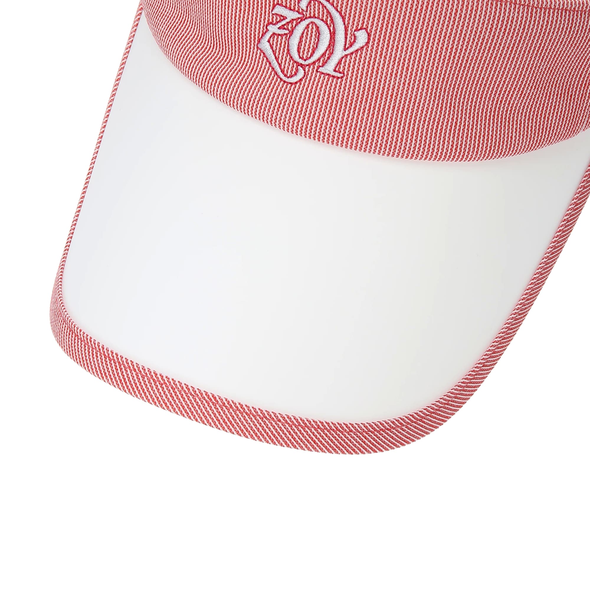 【24SS新作】UNISEX サンプロテクトバイザー ホワイト 071789887 - ZOY OFFICIAL