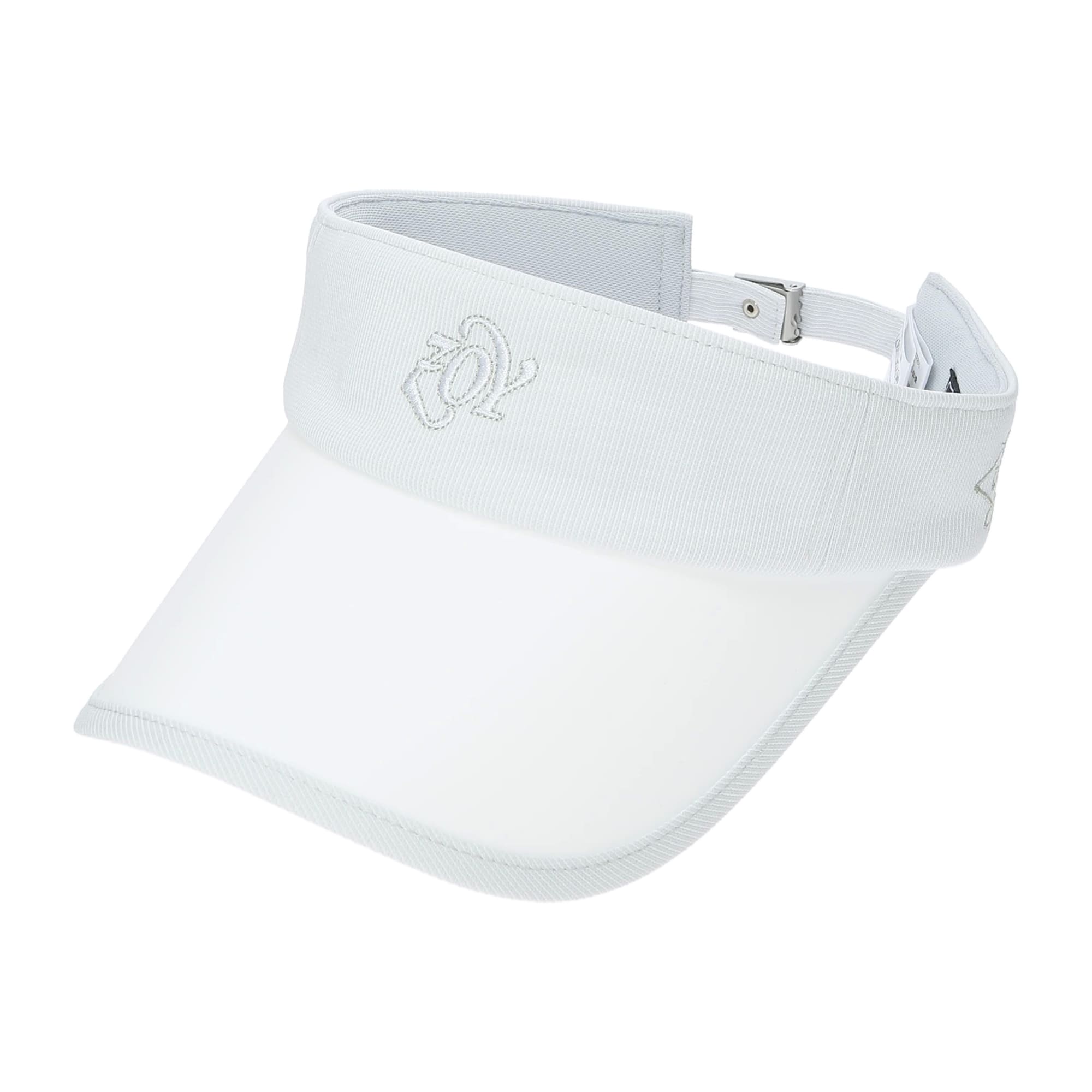 【24SS新作】UNISEX サンプロテクトバイザー ホワイト 071789887 - ZOY OFFICIAL