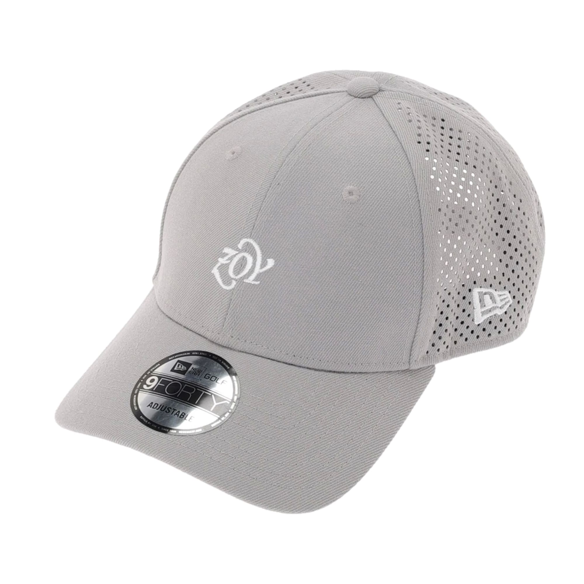 【24SS新作】UNISEX NEW ERA パンチングメッシュキャップ グレー 071789881 - ZOY OFFICIAL