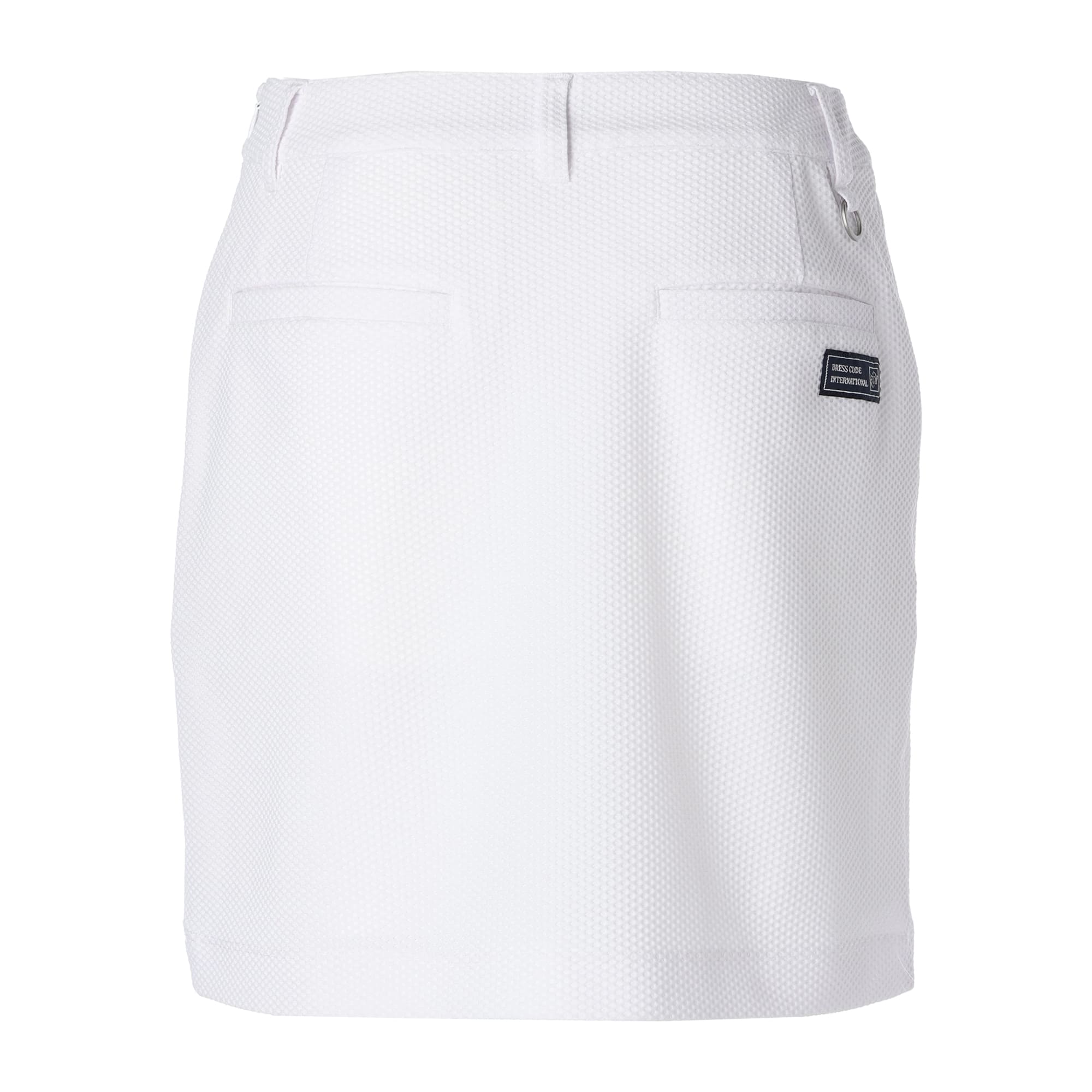 【24SS新作】WOMENS メッシュトリコット スカート ホワイト 071644300 - ZOY OFFICIAL