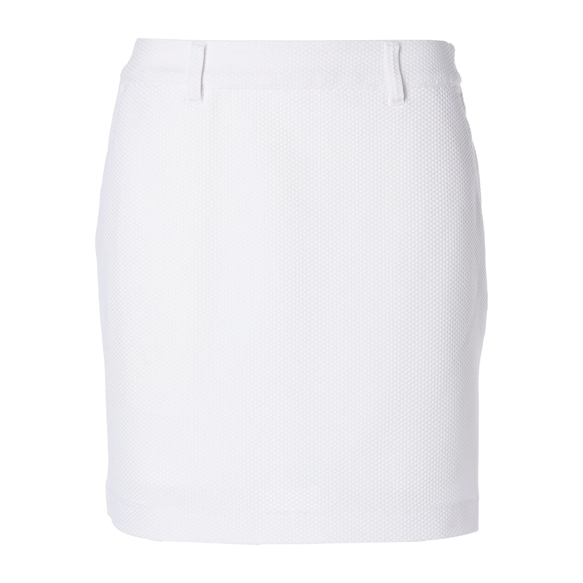 【24SS新作】WOMENS メッシュトリコット スカート ホワイト 071644300 - ZOY OFFICIAL