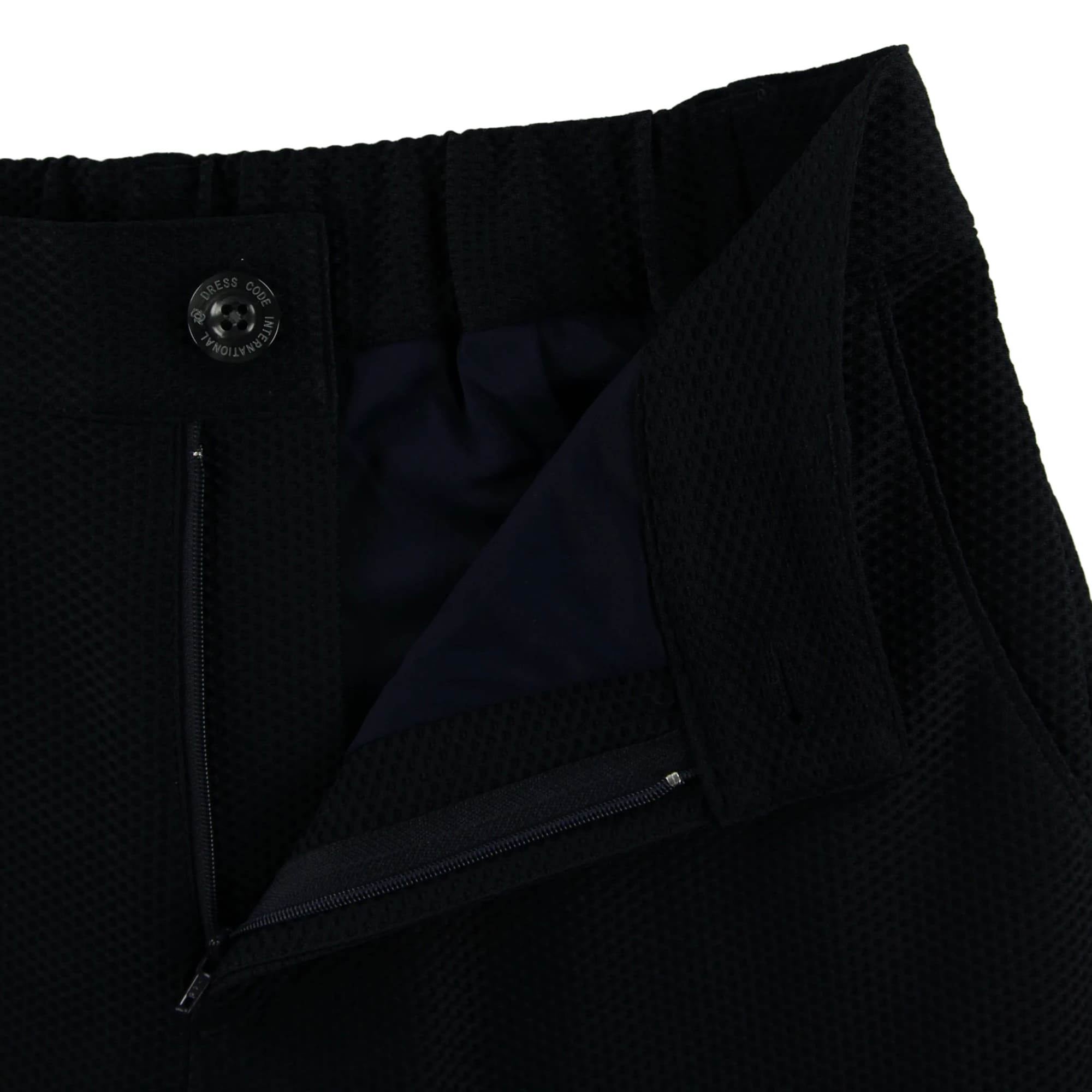 【24SS新作】WOMENS メッシュトリコット ロングパンツ ネイビー 071644400 - ZOY OFFICIAL