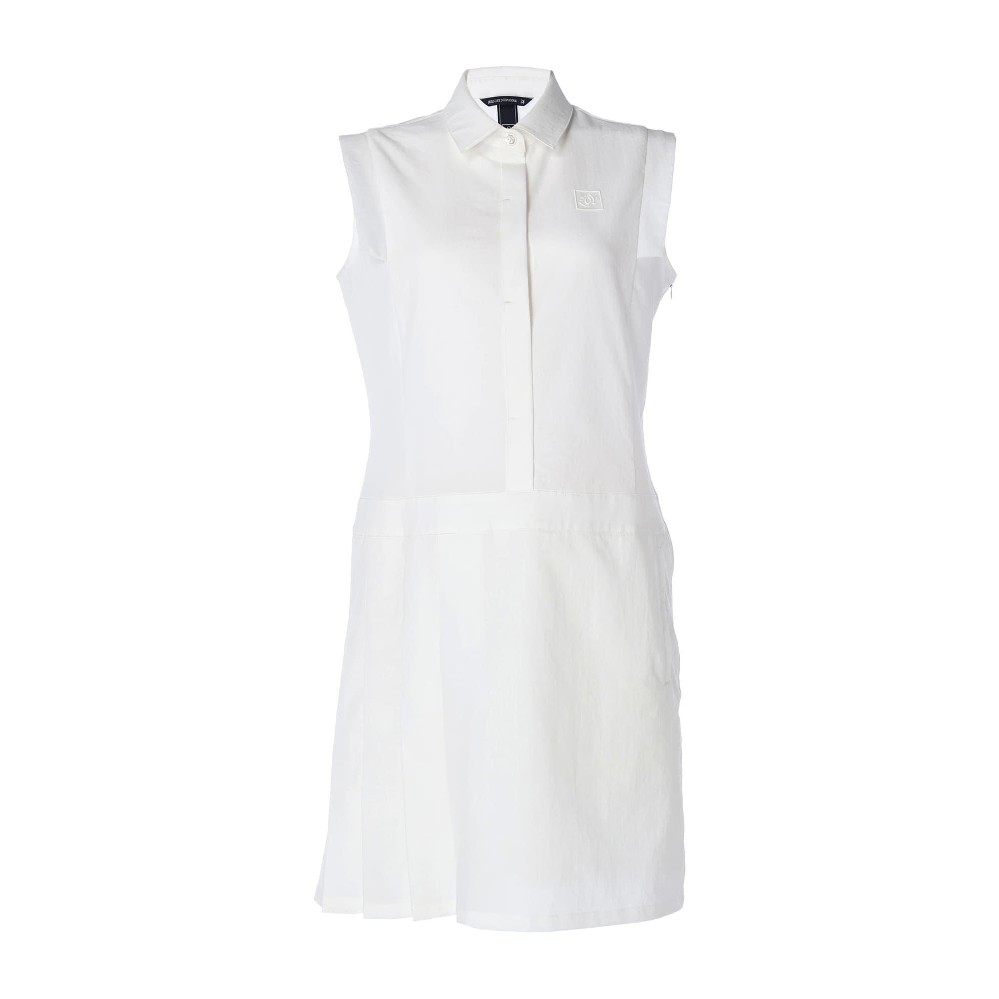 【24SS新作】WOMENS COOLDOTS ミニリップストップ ワンピース ホワイト 071642512 - ZOY OFFICIAL