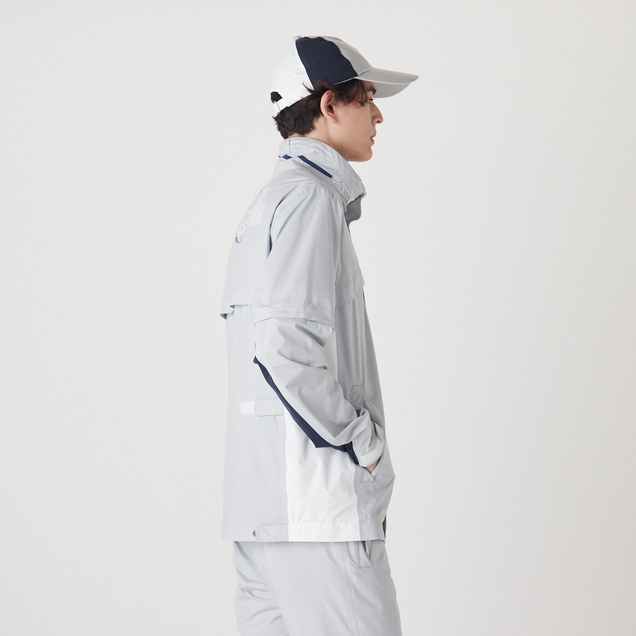 【SS/AW】MEN レインウェア ライトグレー 071739110