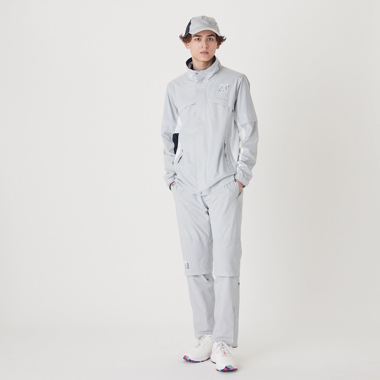 【SS/AW】MEN レインウェア ライトグレー 071739110