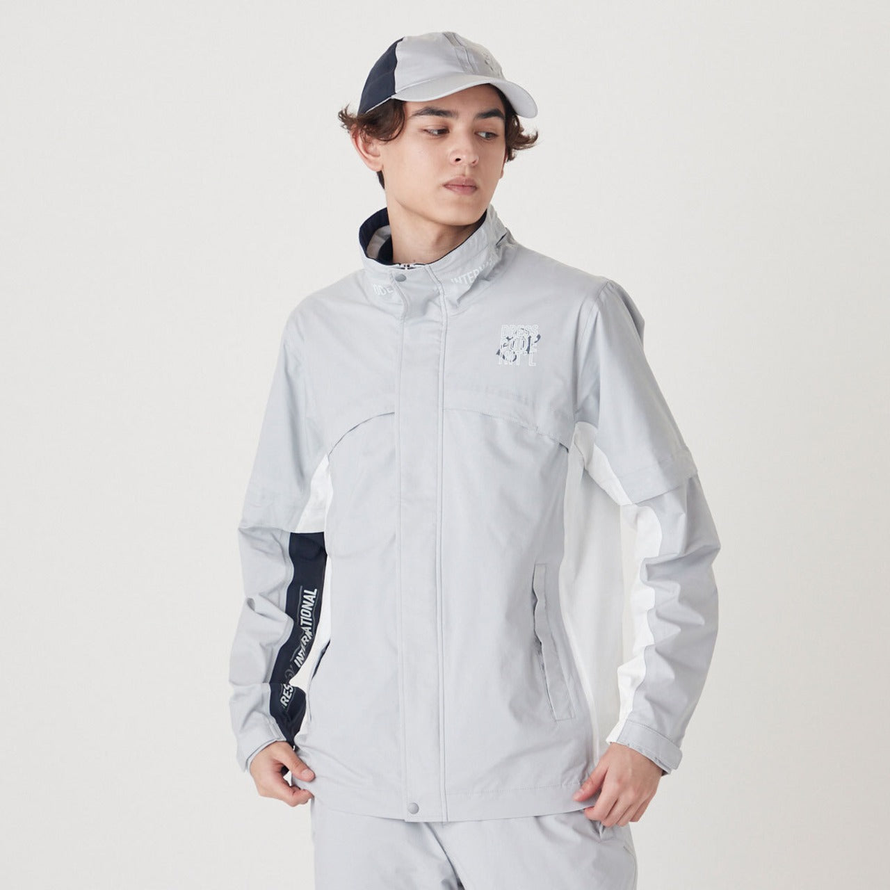 【SS/AW】MEN レインウェア ライトグレー 071739110