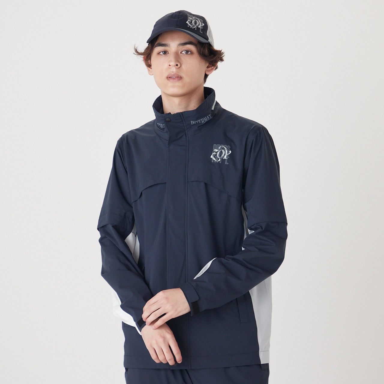 MEN レインウェア ネイビー