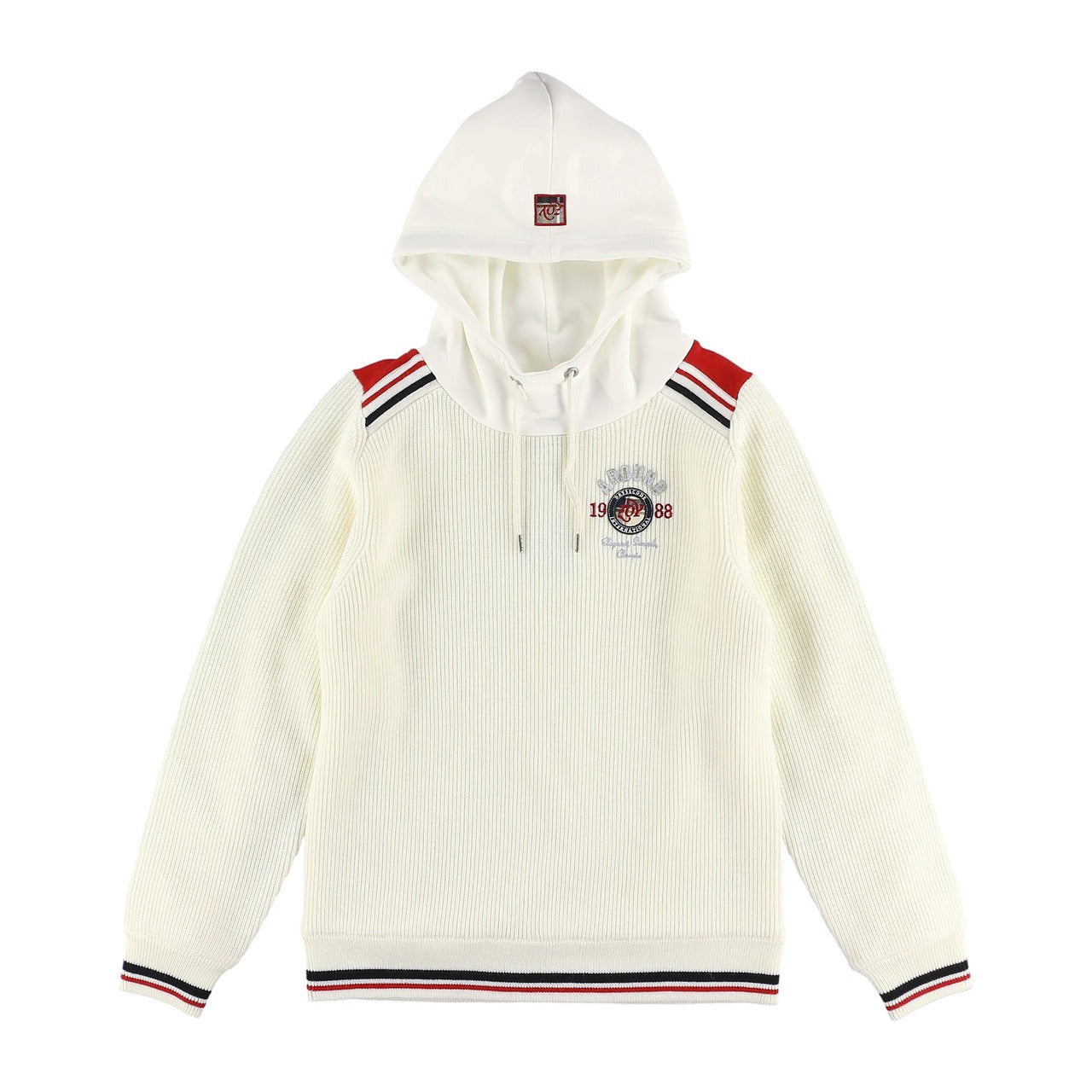 WOMEN TWIN プルオーバーフーディ(防風裏地付) ホワイト