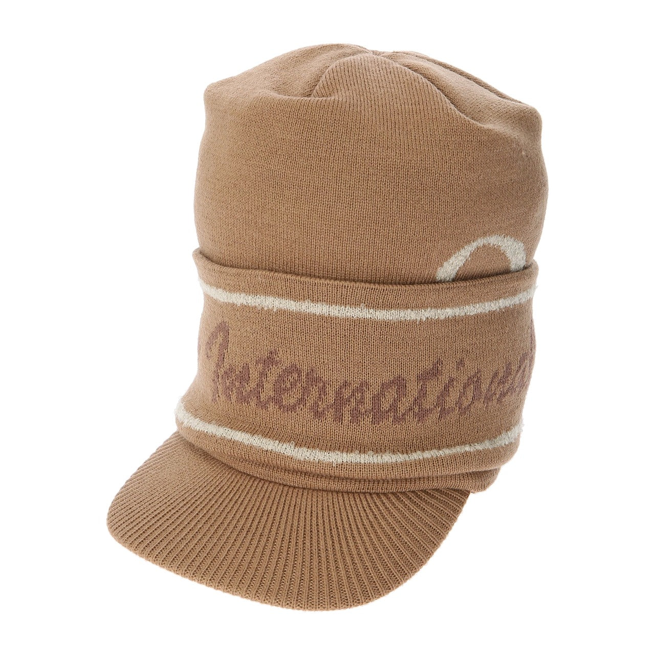 UNISEX 3way knit cap, mocha 071424804