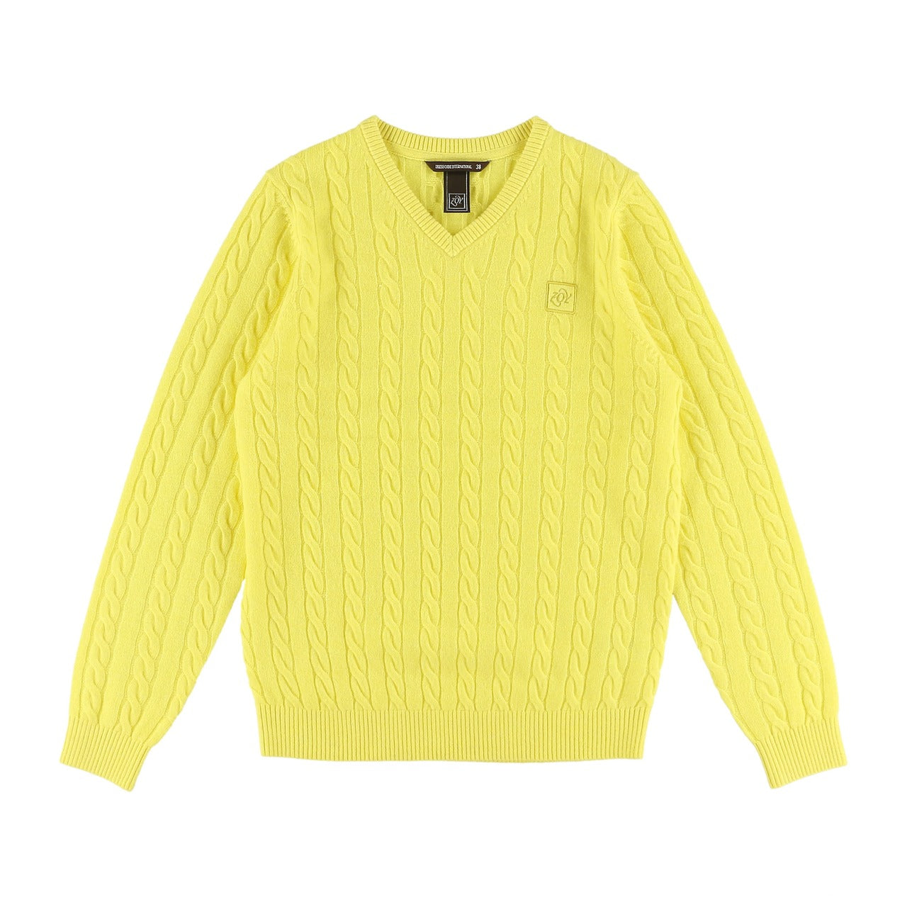 WOMEN CASHMERE プルオーバー イエロー