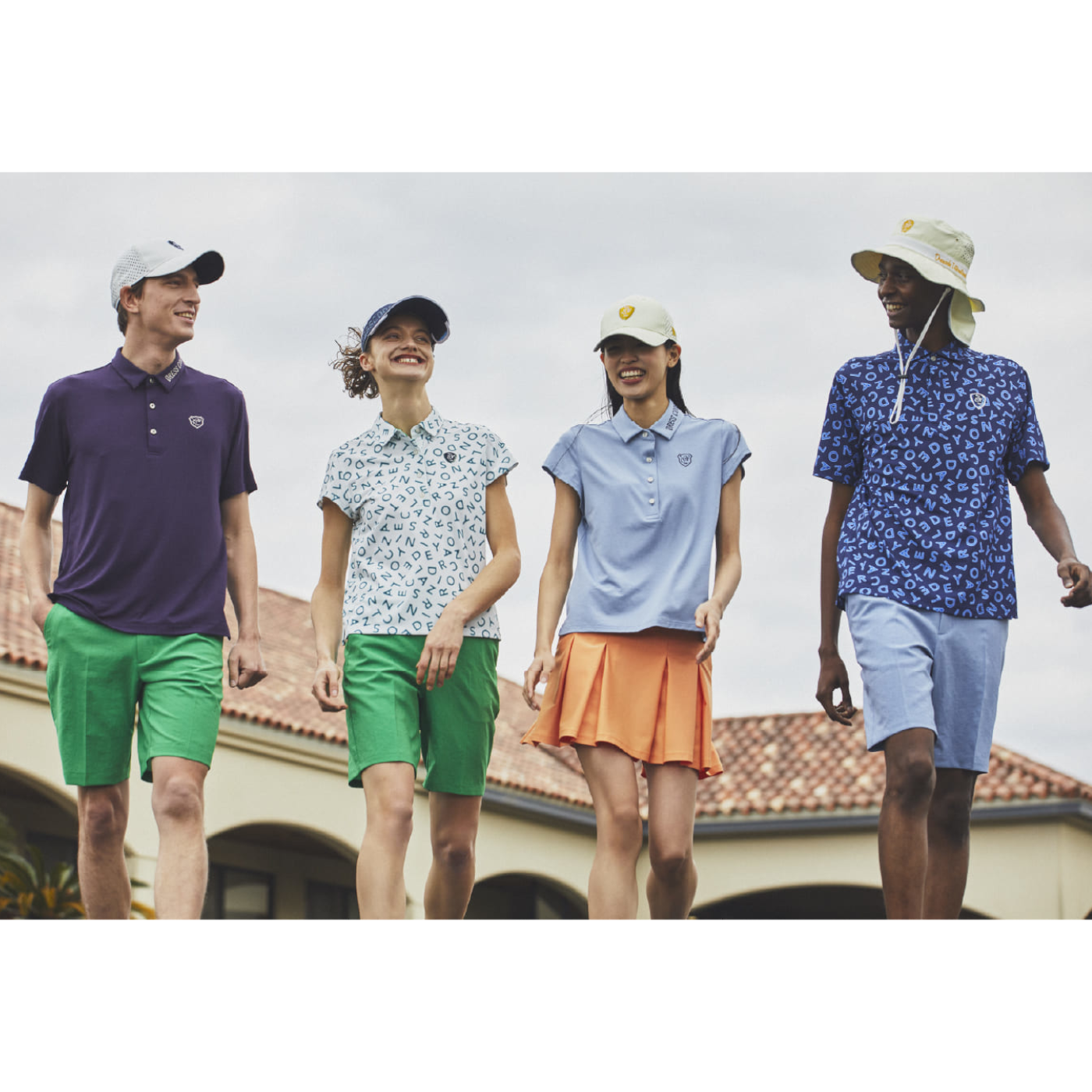 WOMEN ハイパワーストレッチジャージー スカート オレンジ