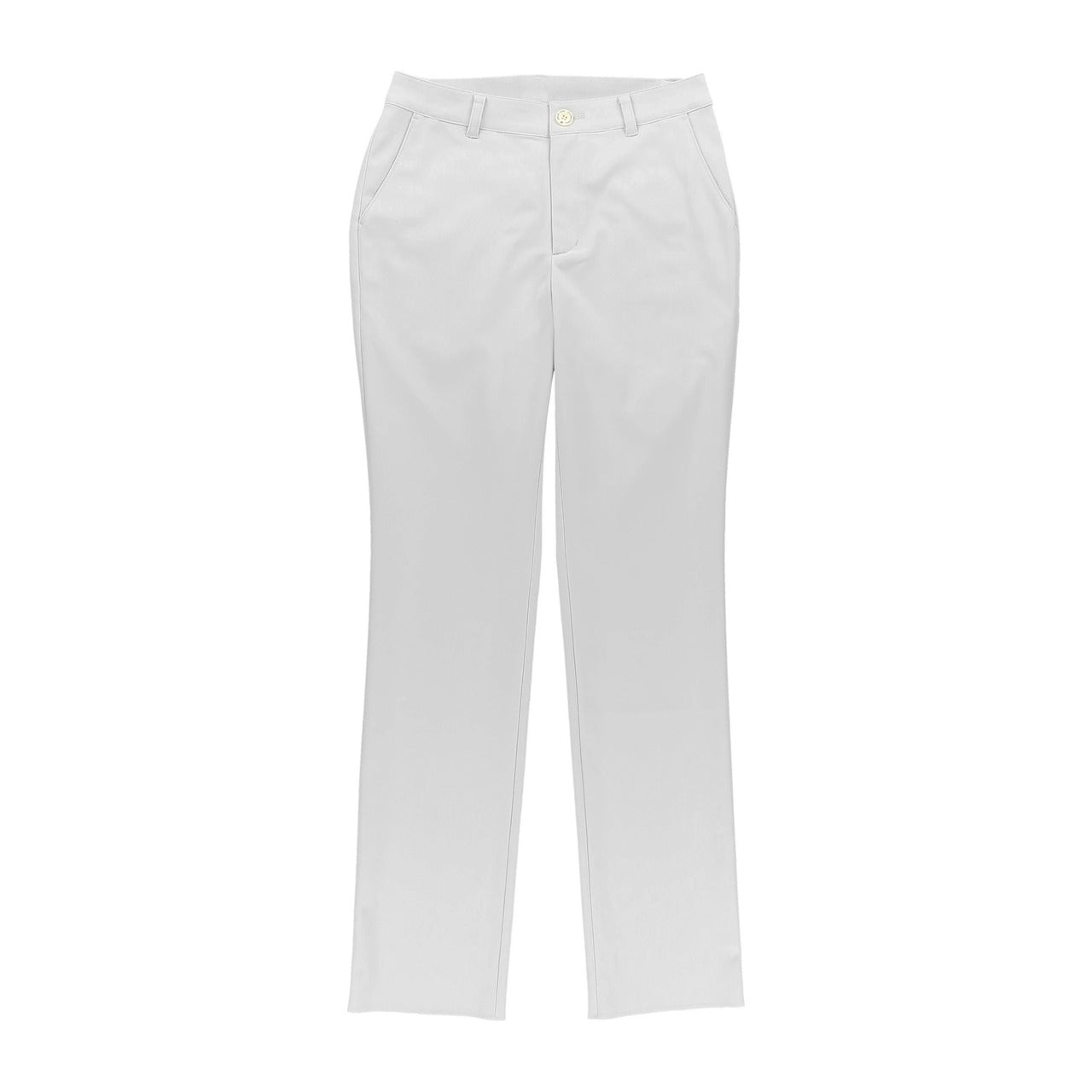 WOMEN HEAT DOUBLE CLOTH STRETCH ロングパンツ アッシュホワイト