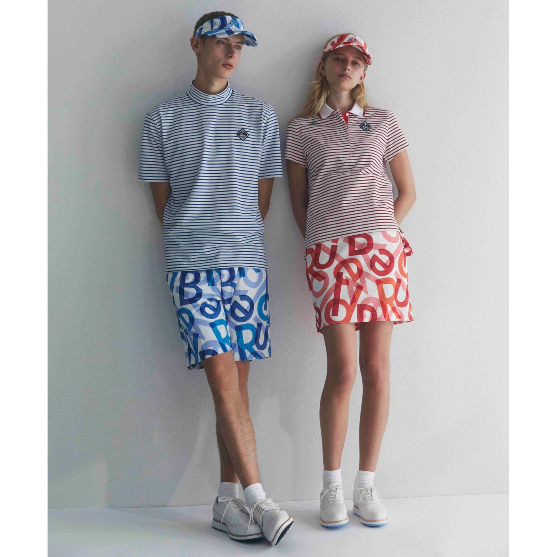 MEN スペクトラムプリント ショートパンツ ロイヤルブルー