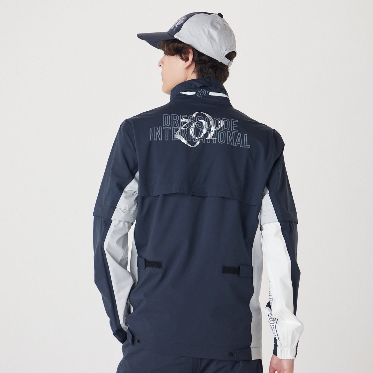 MEN レインウェア ネイビー