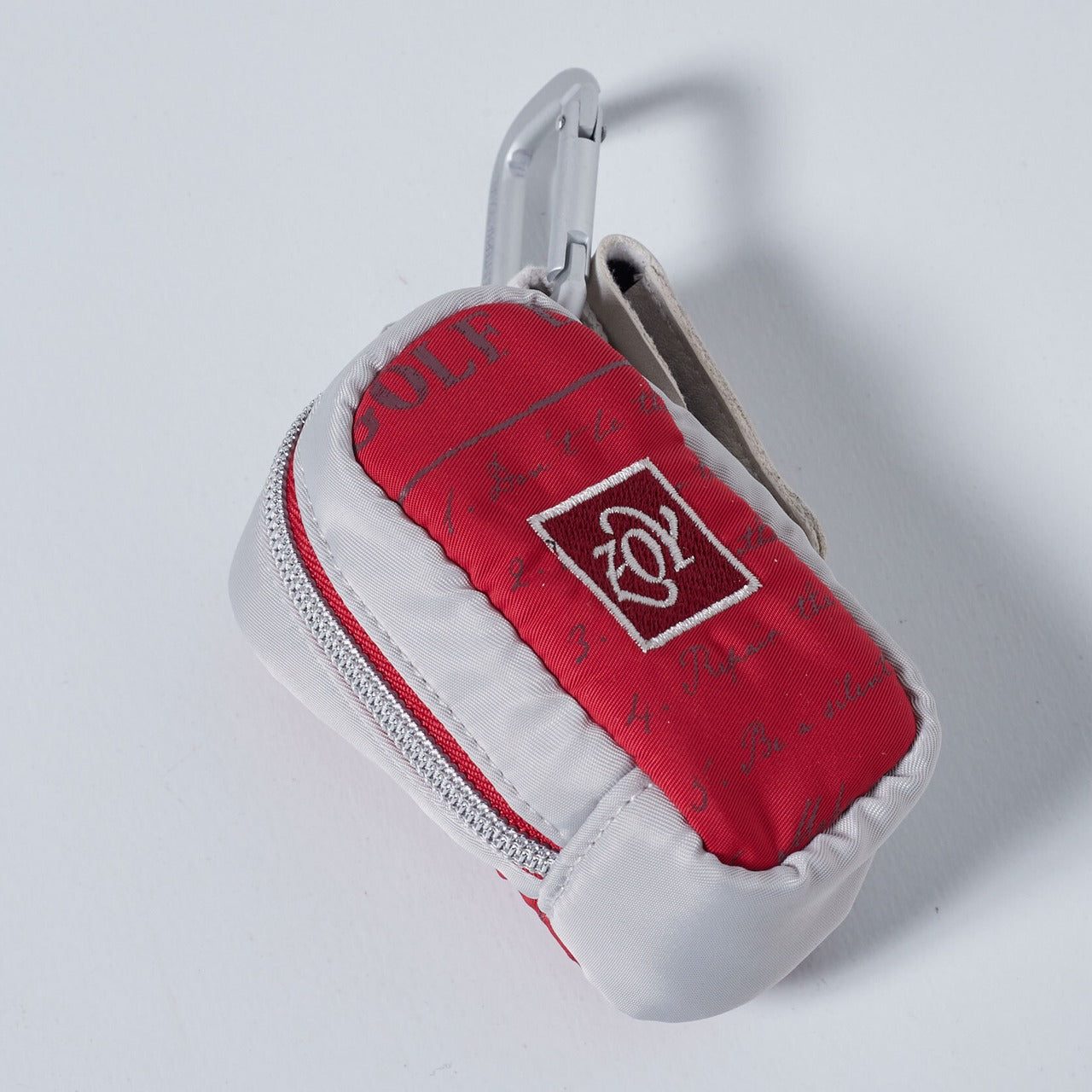 UNISEX padded ball pouch red